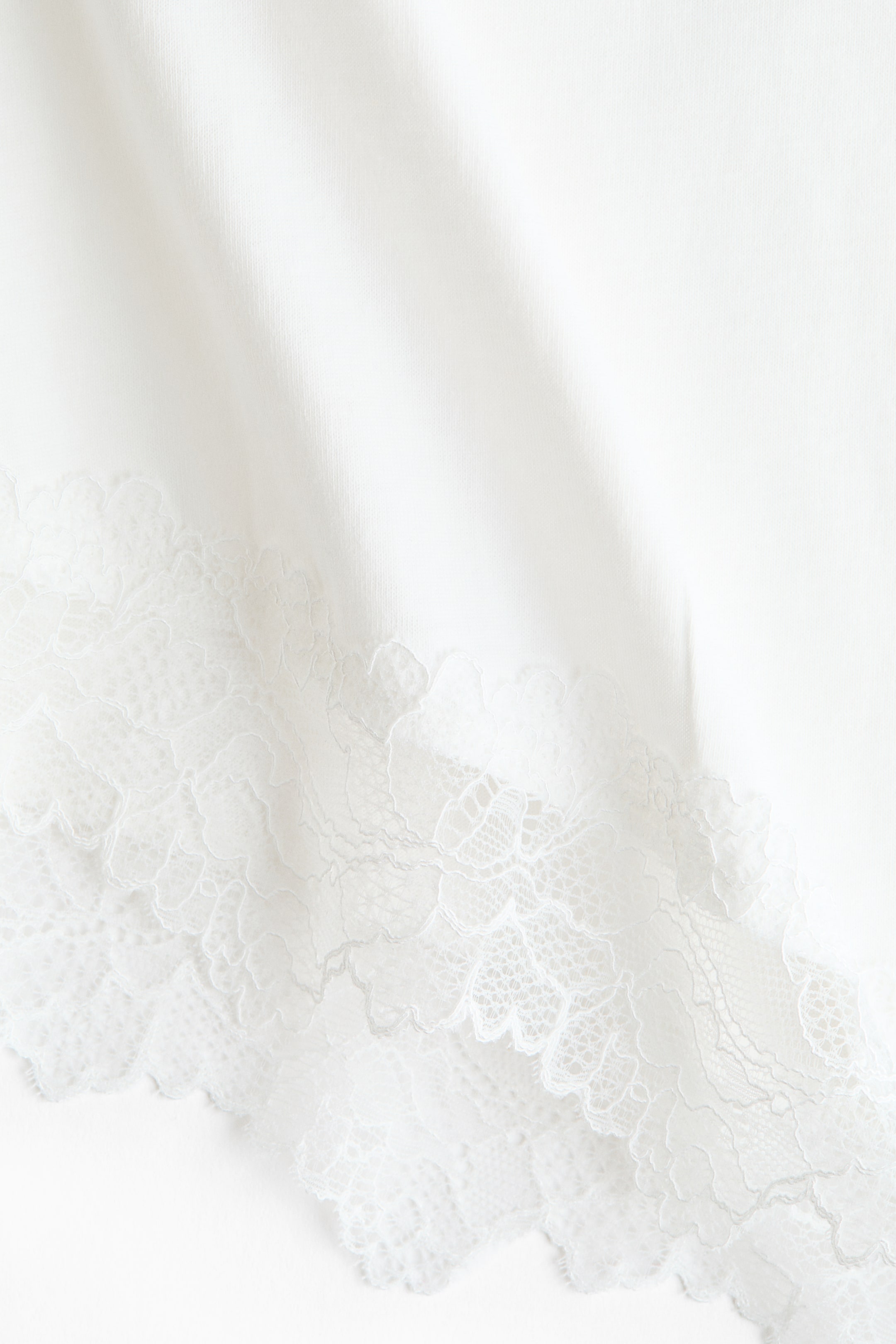 MAMA T-shirt avec dentelle