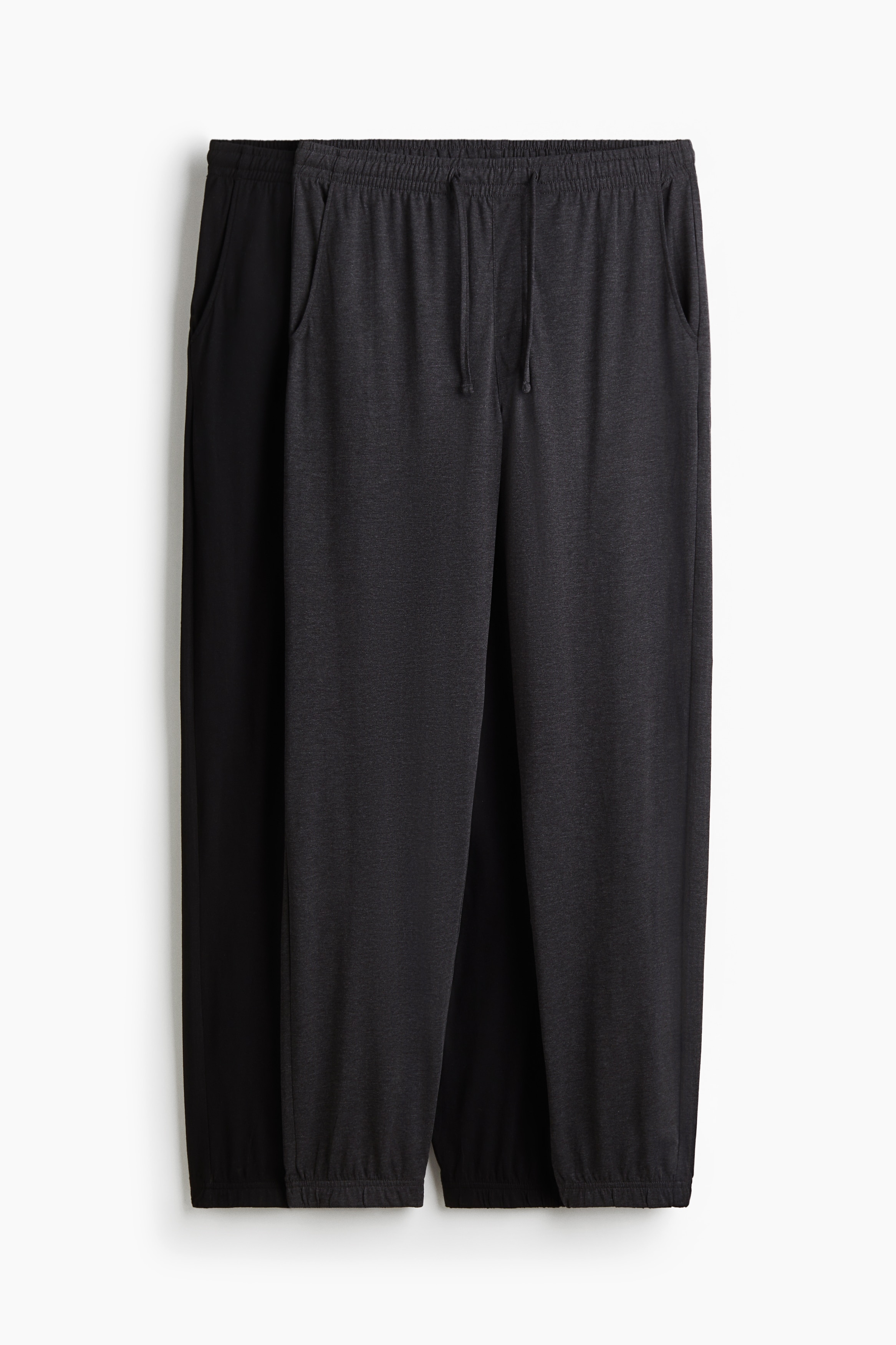 2-pack Regular Fit Sweatpants - Dark grey/Navy blue/Grey marl/Grey marl/Khaki green