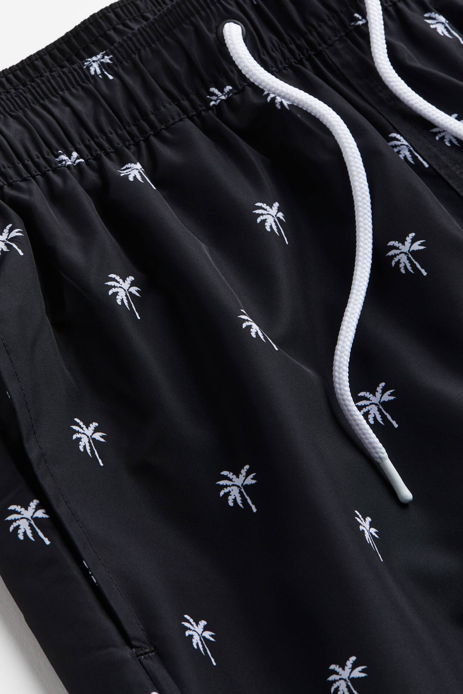 Pattern Boardshorts - Black/Palm trees - 4