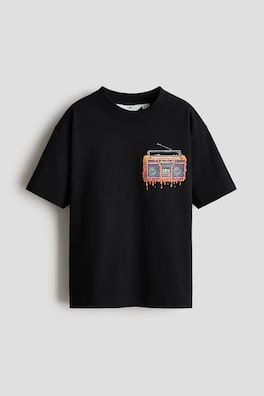 Mönstrad T-shirt