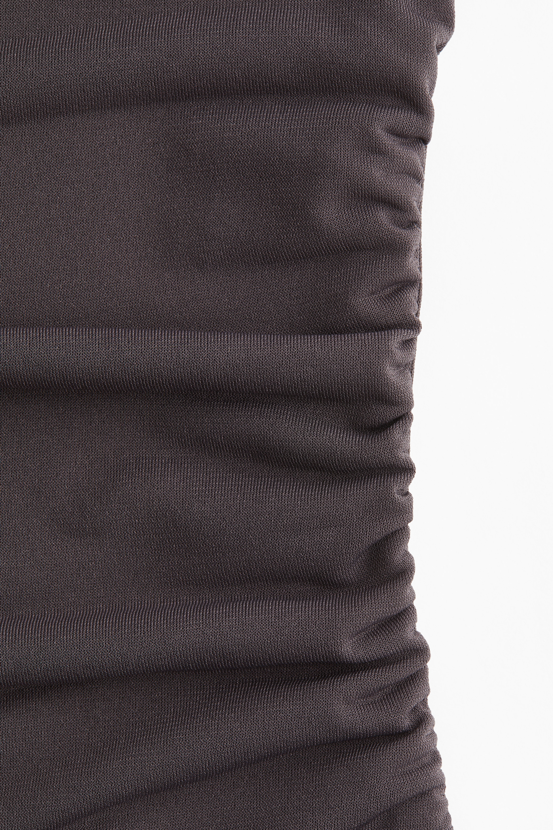 Draped cap-sleeved top