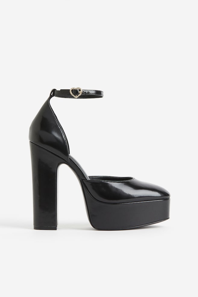 Platform heels - Black - 1
