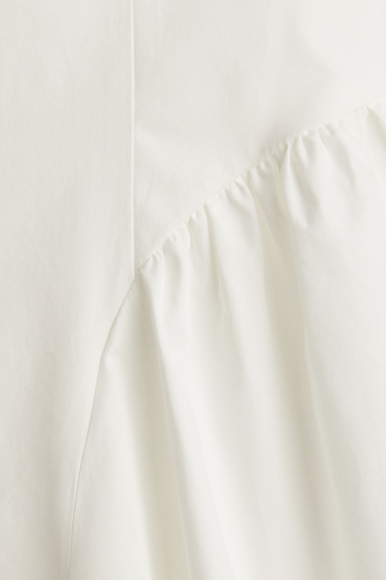 Open-Back Poplin Dress - image 2
