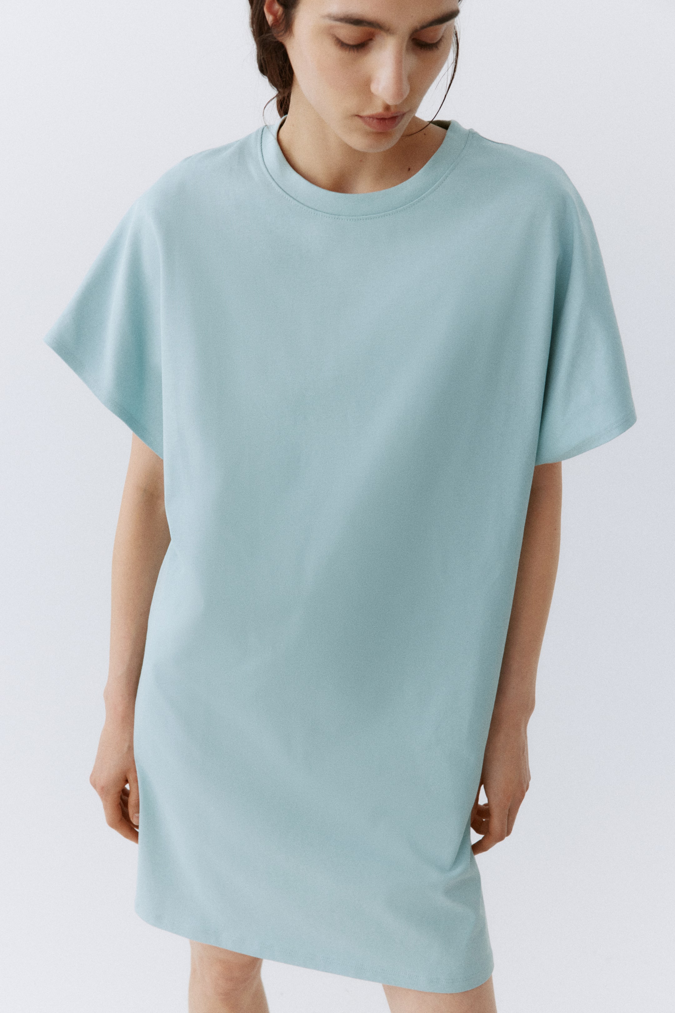Robe T-shirt en coton