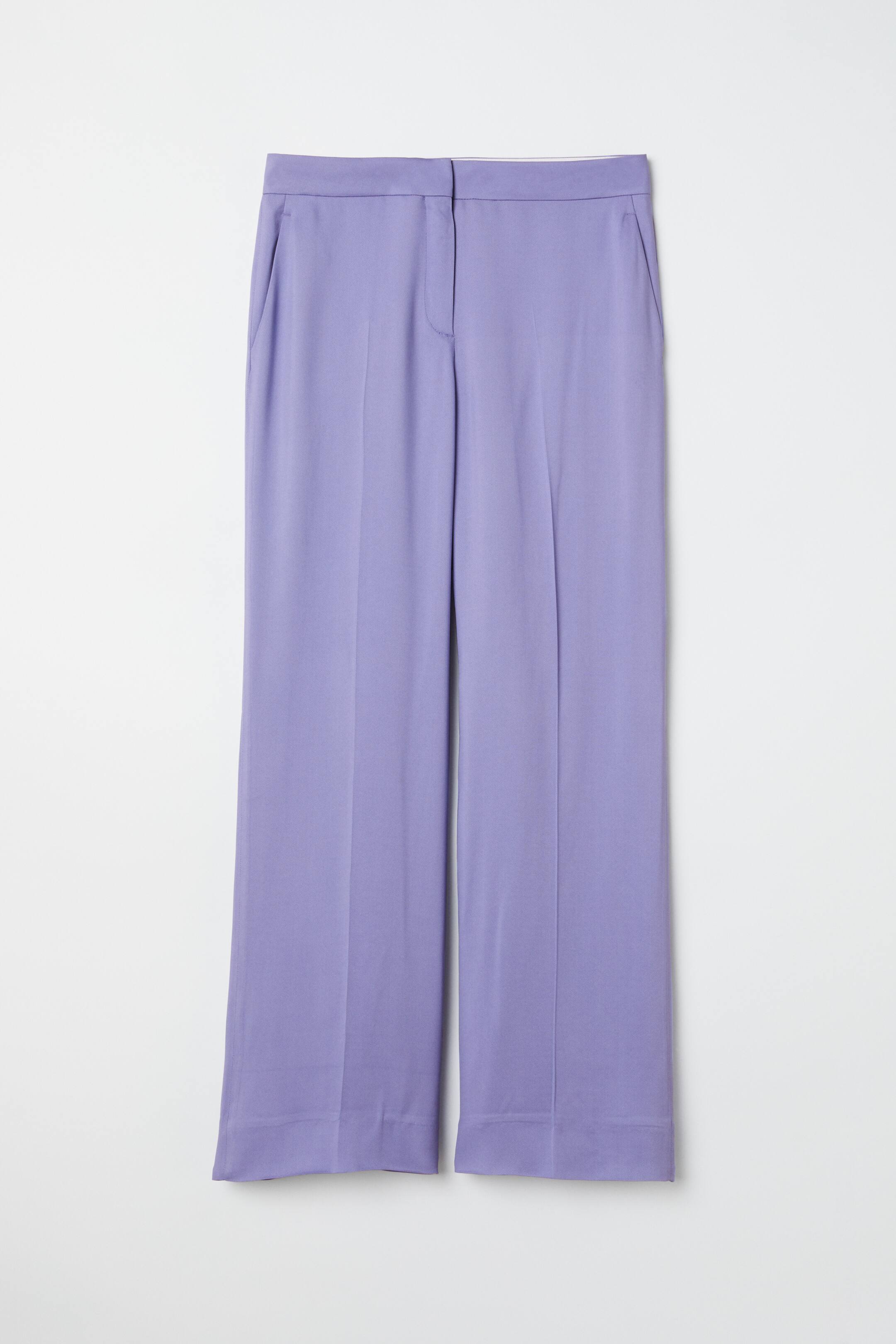 View larger image: Wide trousers - Light purple - Ladies | H&M IE 1