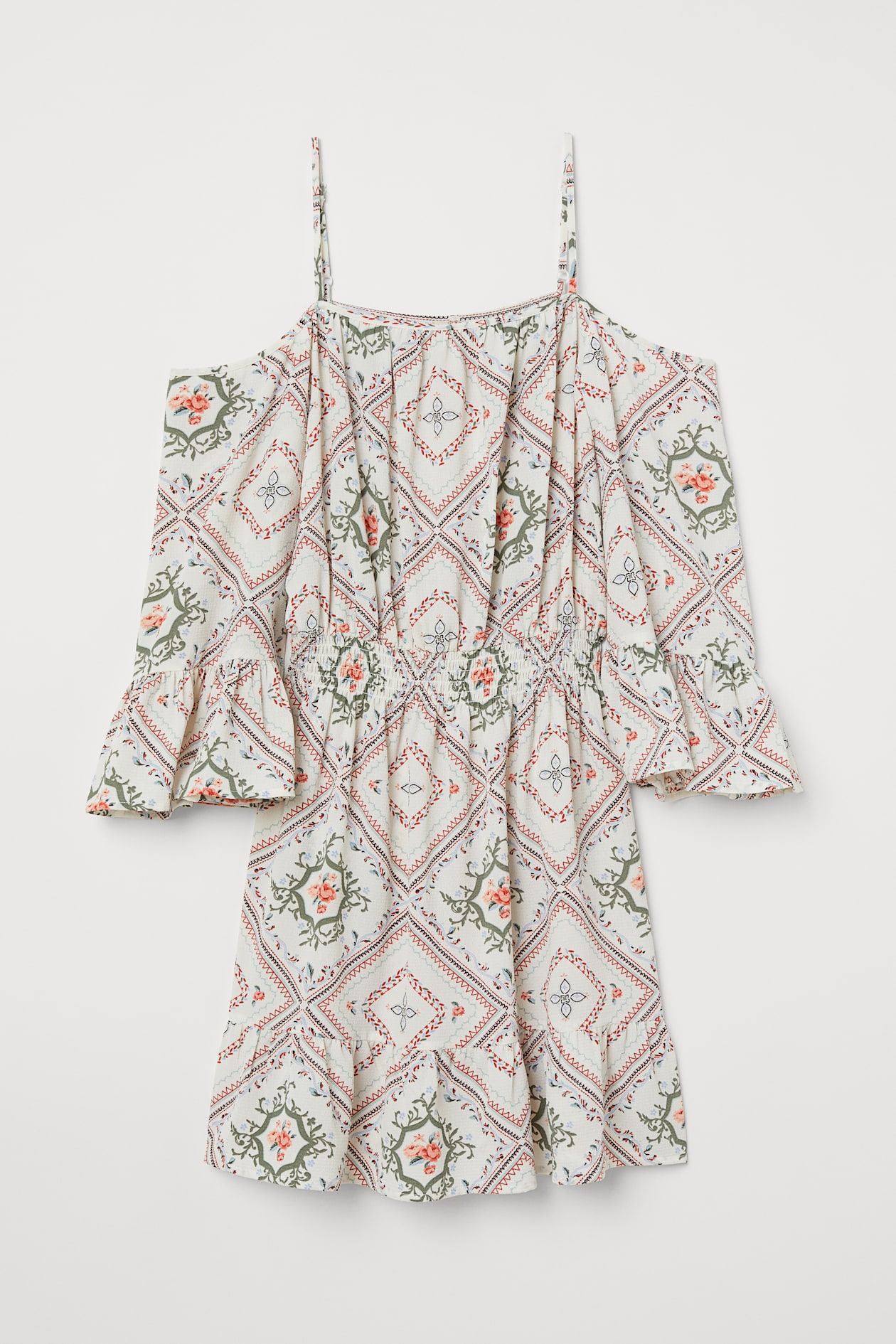 Stilvolle Cold Shoulder Kleid Bilder