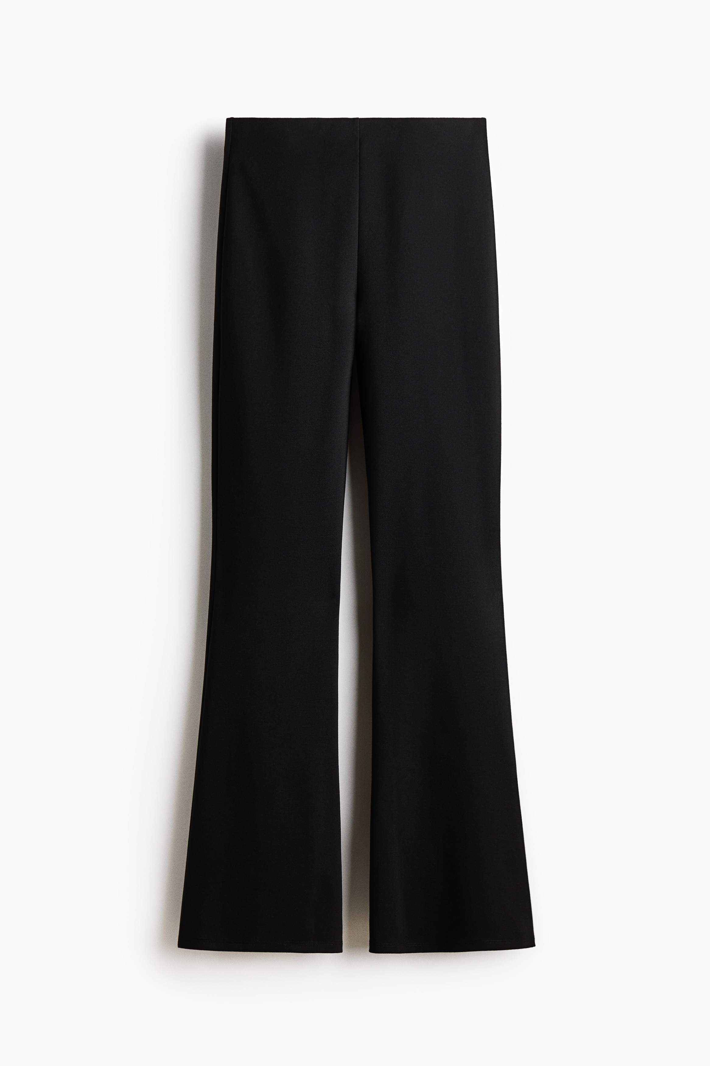 Flared Jersey Pants - Black - Ladies | H&M US