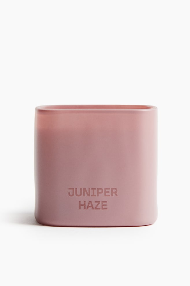 Vela aromática en recipiente de vidrio - Juniper Haze/Dark Honey/White Orchid/Golden Saffron - 6