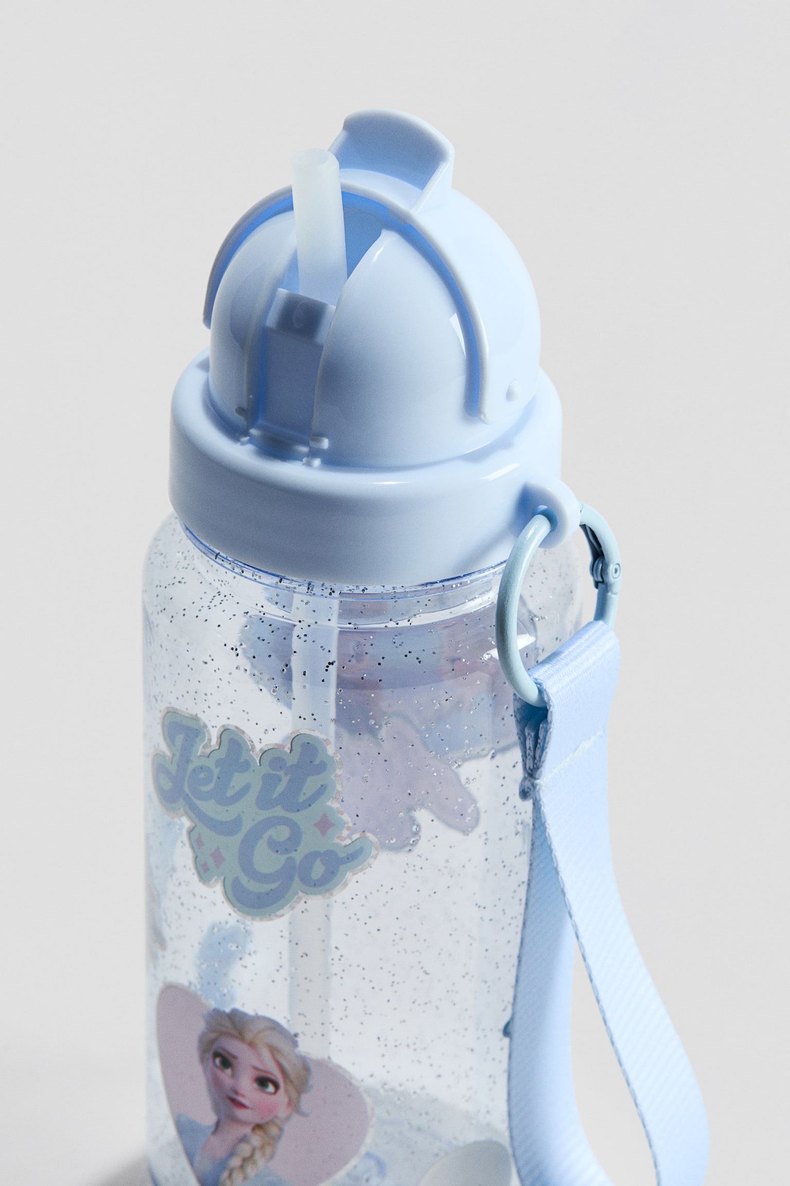 Printed water bottle - תכלת/לשבור את הקרח - 2