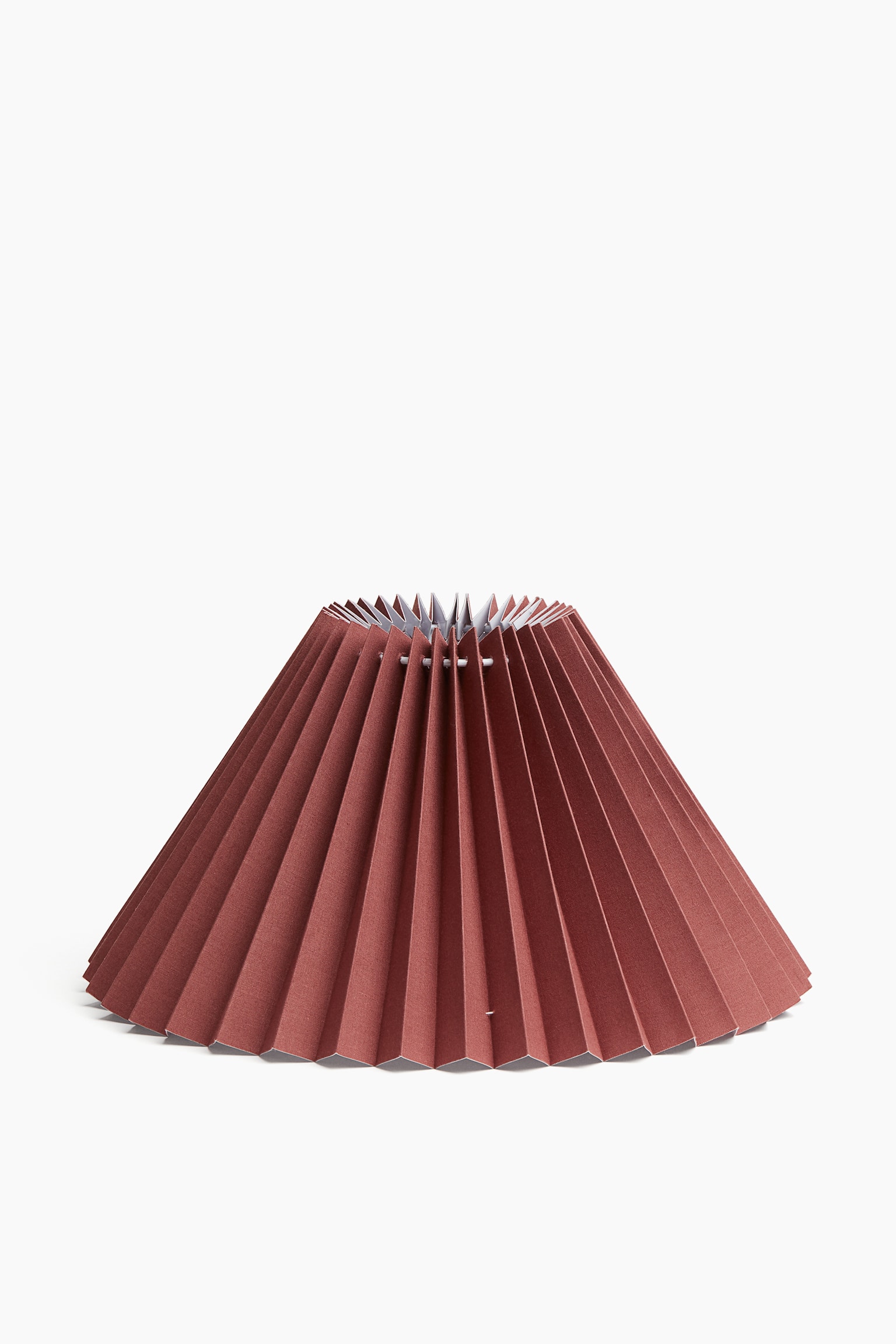 Pleated lamp shade - Dark orange/Beige/White/Dark beige/Light beige/Green - 1