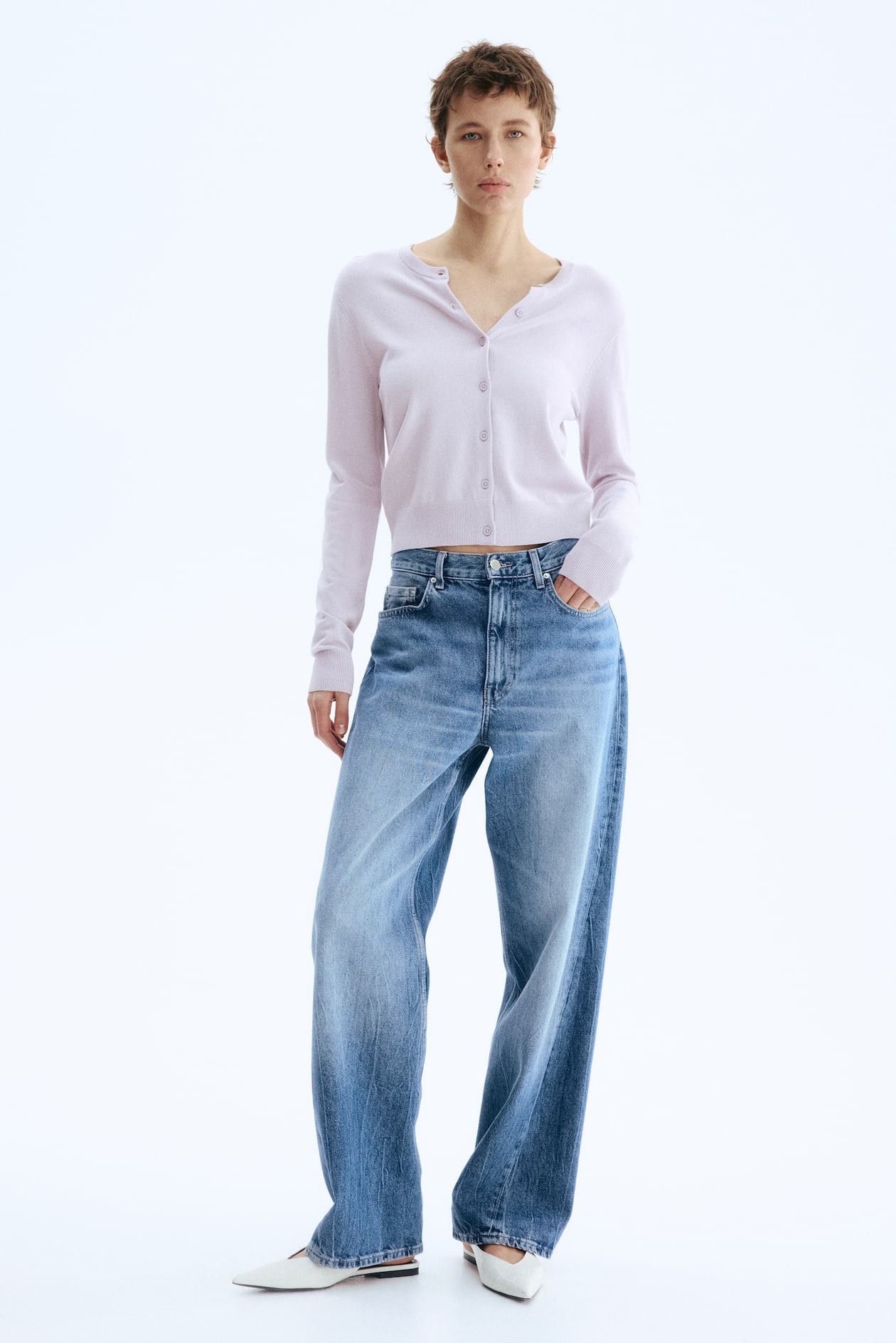 Fine-Knit Cardigan - image 5