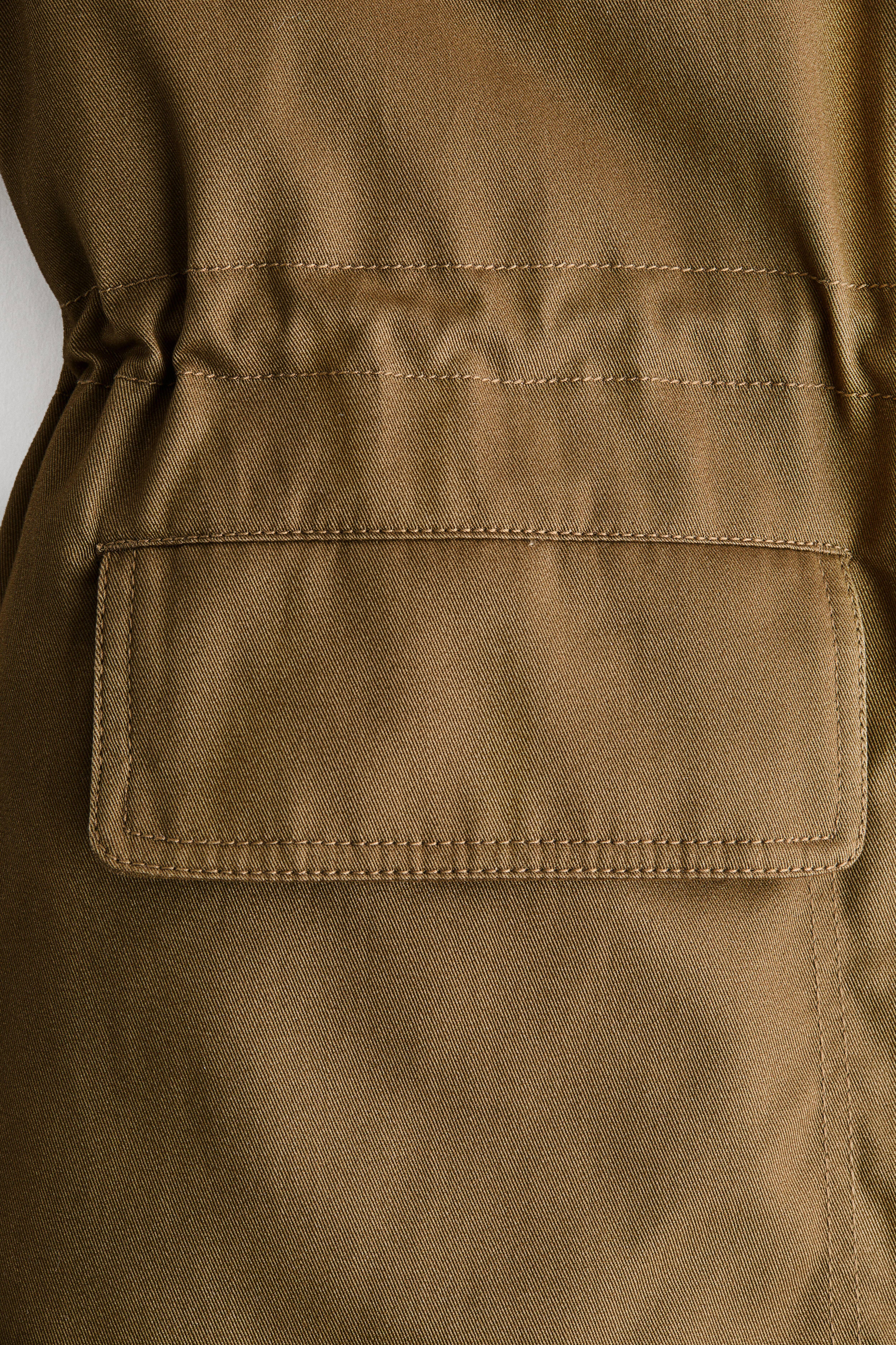 Oversized Fluffy-Trim Parka