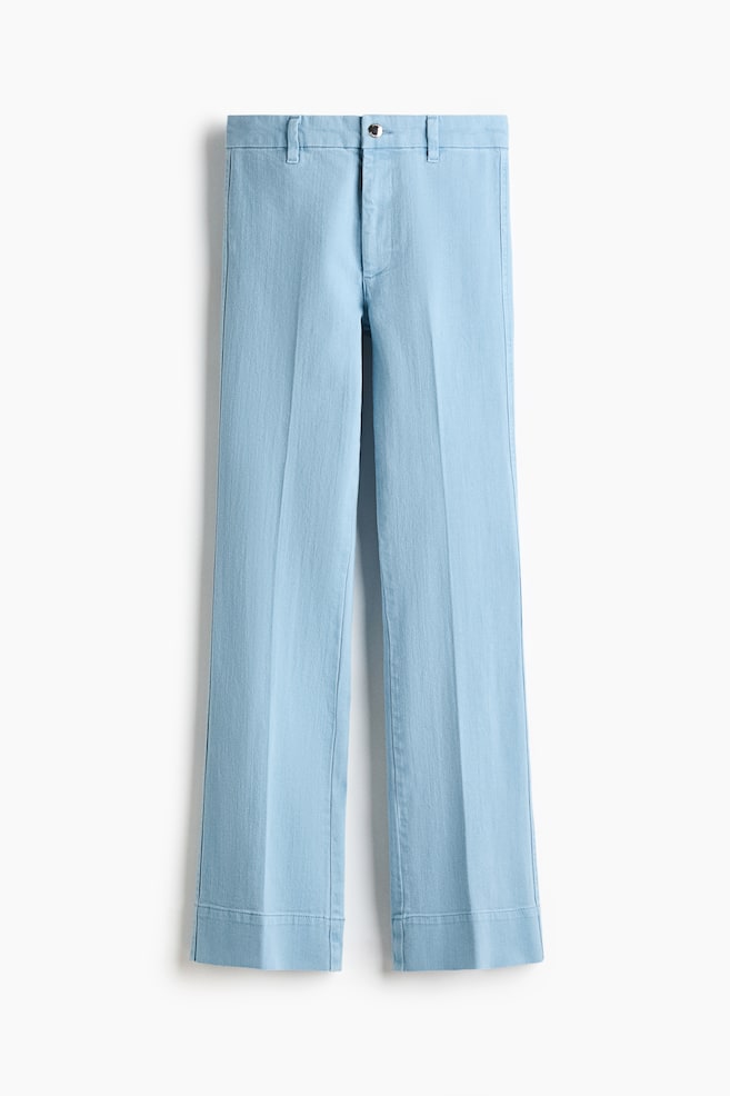 Flared High Jeans - Light blue/White/Denim black/Dark orange/Dark denim blue/Dark denim blue - 1