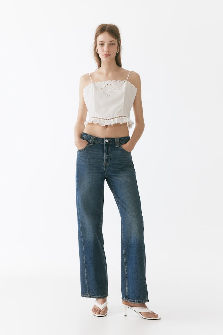 Wide High Waist Jeans