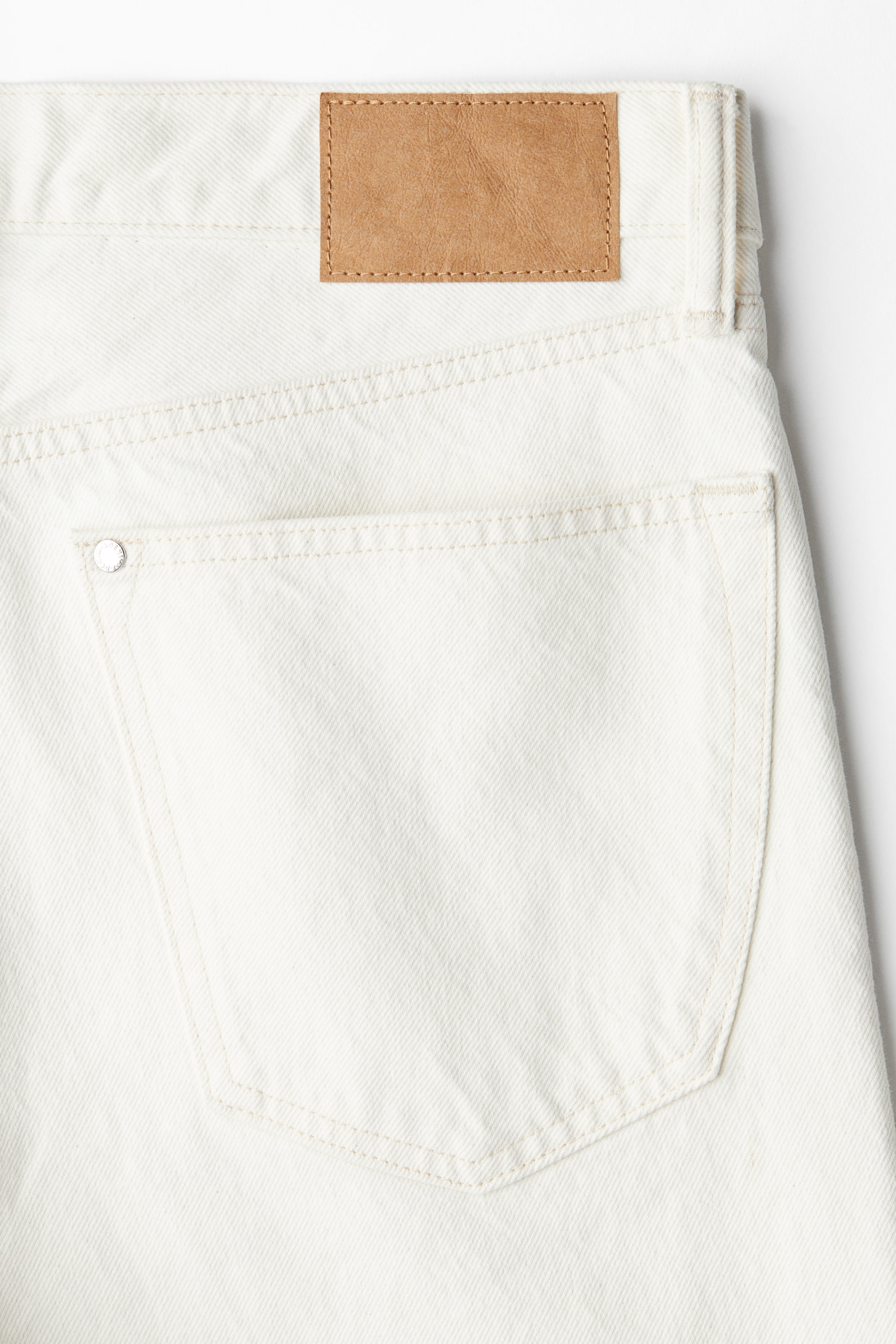 Relaxed Jeans - Cream - Men | H&M GB 5