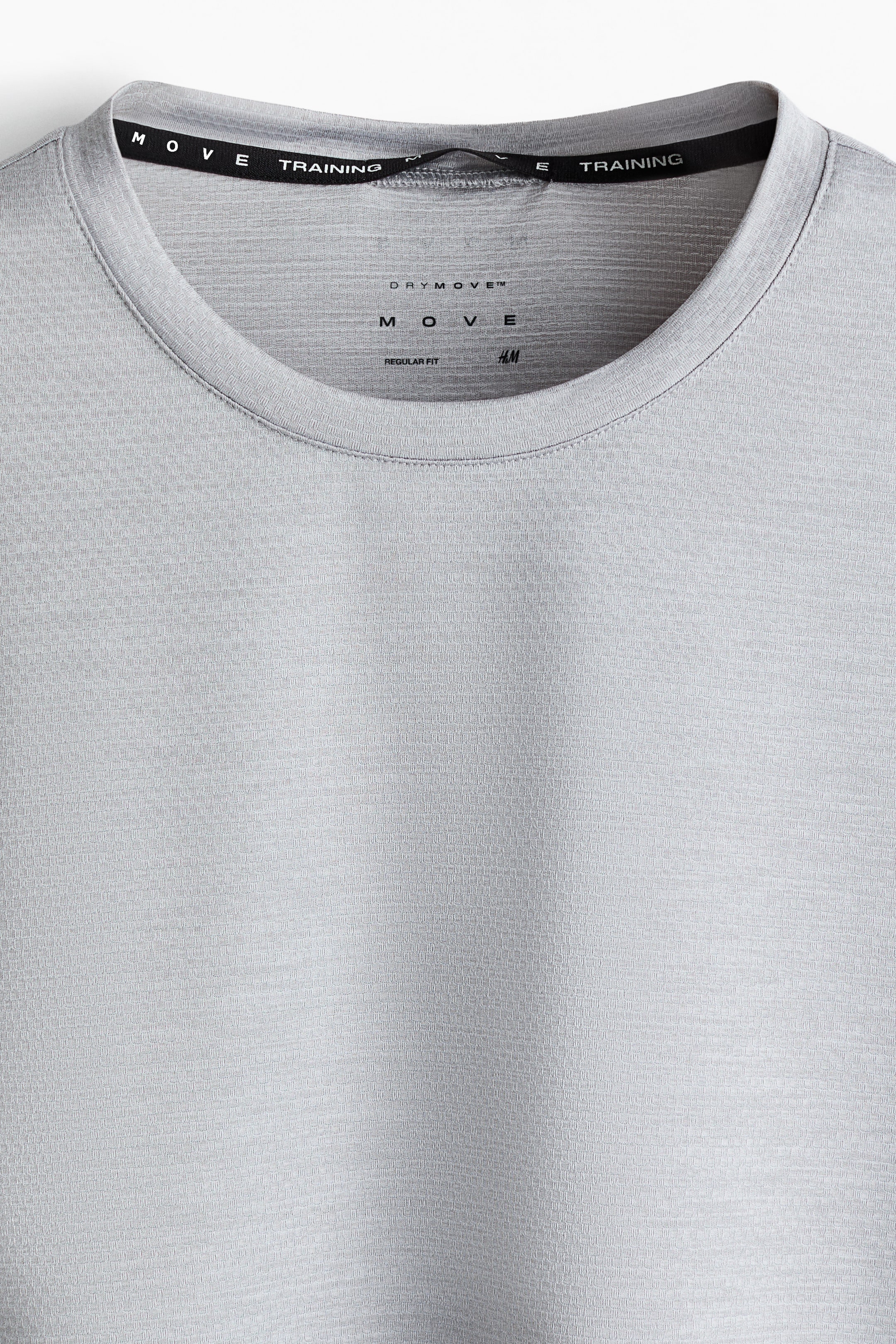 View larger image: Mesh sports T-shirt with DryMove™ - Grey marl - Men | H&M IN 2