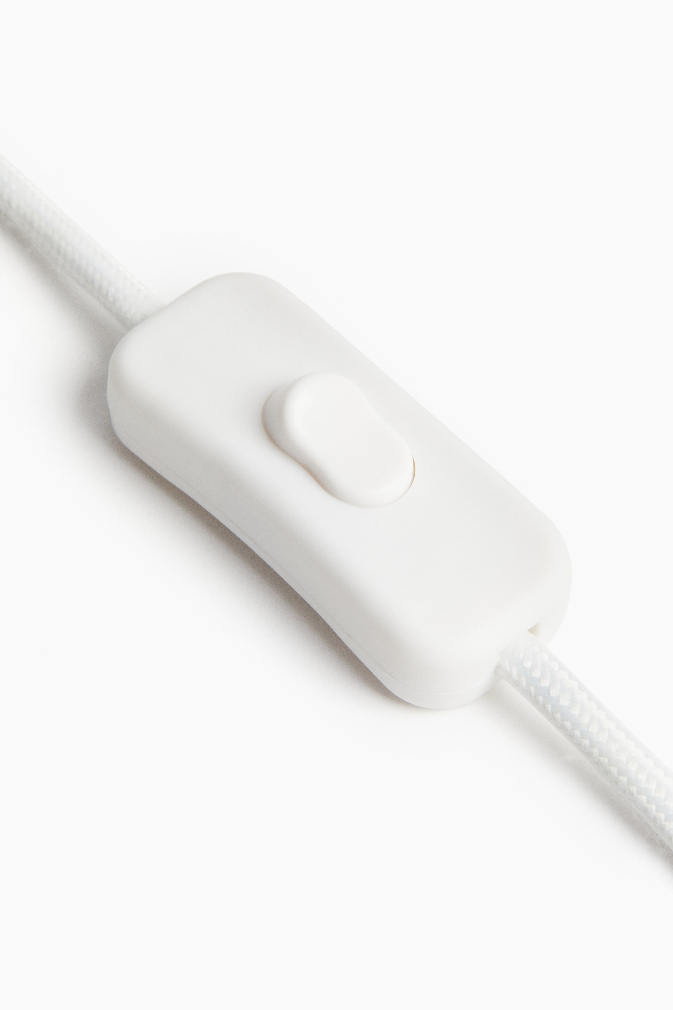 Ingrandisci l'immagine: Base per lampada in gres scanalato - Bianco - HOME | H&M CH 5