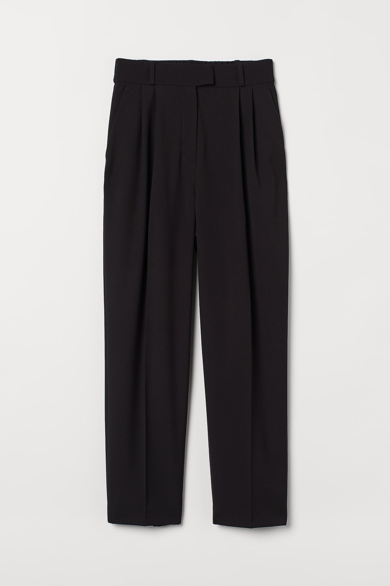 Ankle-length trousers - High waist - Ankle length - Black - Ladies | H&M GB