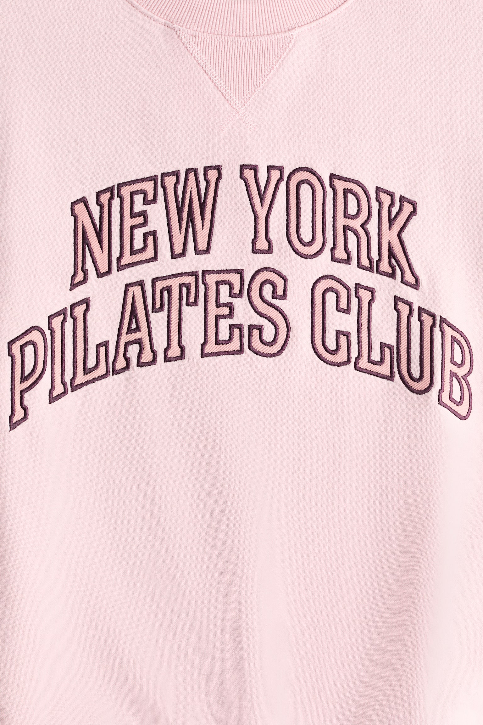 Motif-detail sweatshirt - Light pink/Pilates/Beige/Atelier/Dark green/Chicago/Grey marl/Alto Mare/White/Athlétisme - 4