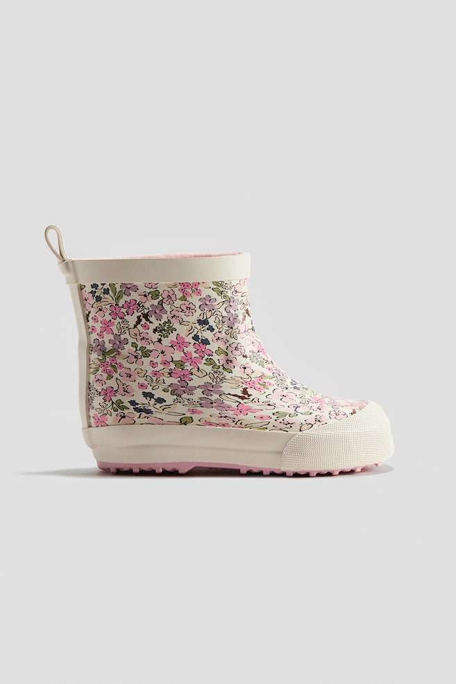 Bottes en caoutchouc - Rose/fleuri/Beige/imprimé léopard/Bleu/dinosaures/Beige clair/ours/Crème/fleuri/Beige clair/cerises/Marron/Beige clair/fleuri/Rose ancien foncé/cerises - 1