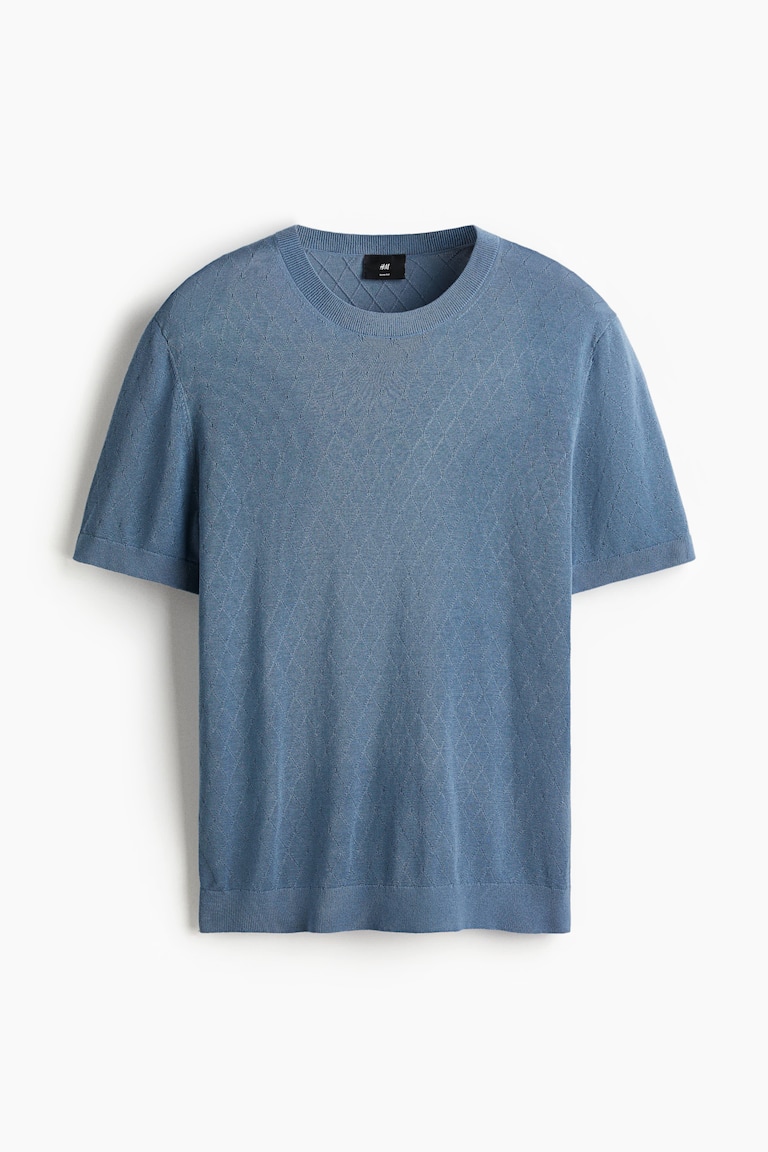 Pletena majica Slim Fit