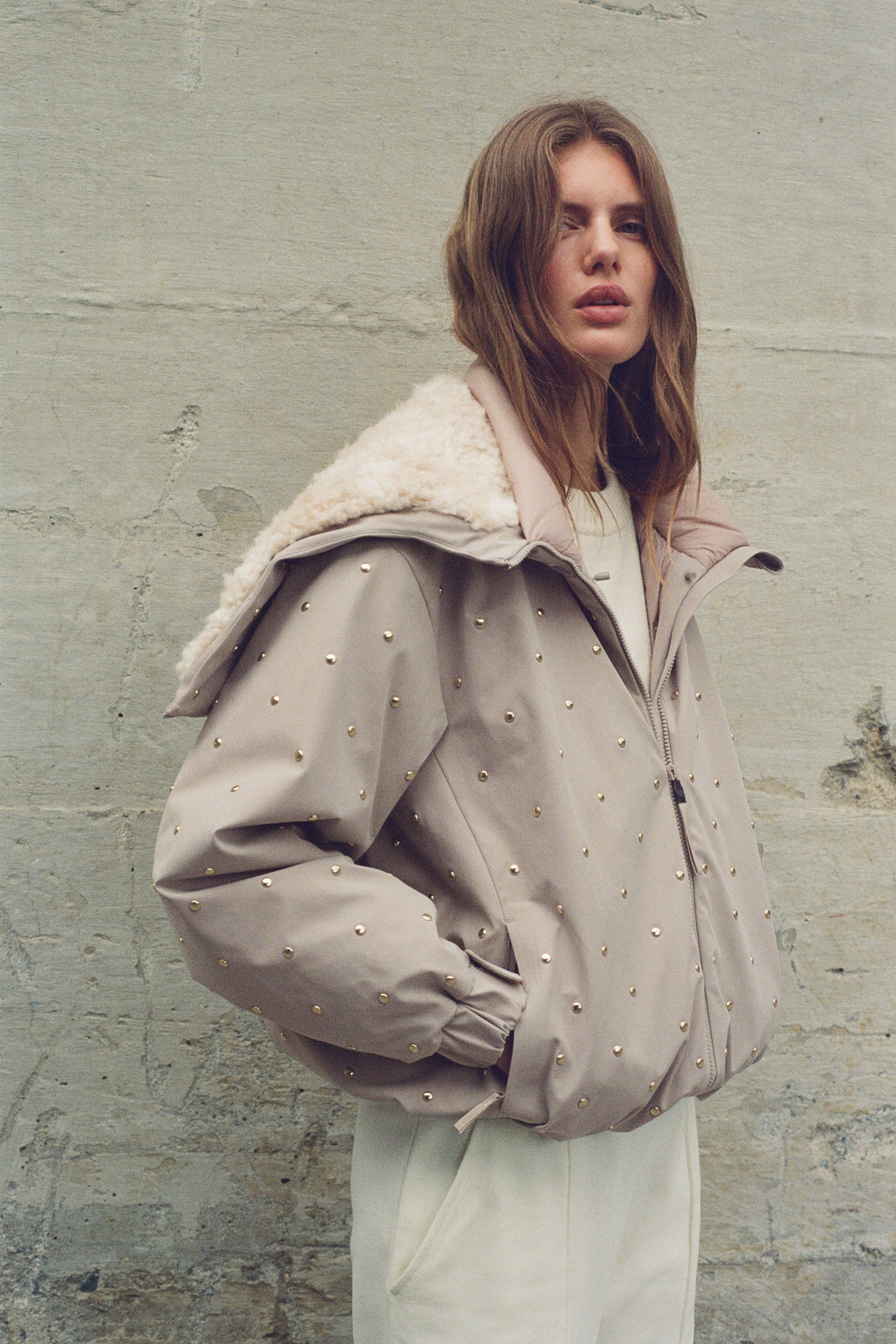 Women's Dusty beige Ski Jacket with ThermoMove™ | H&M US