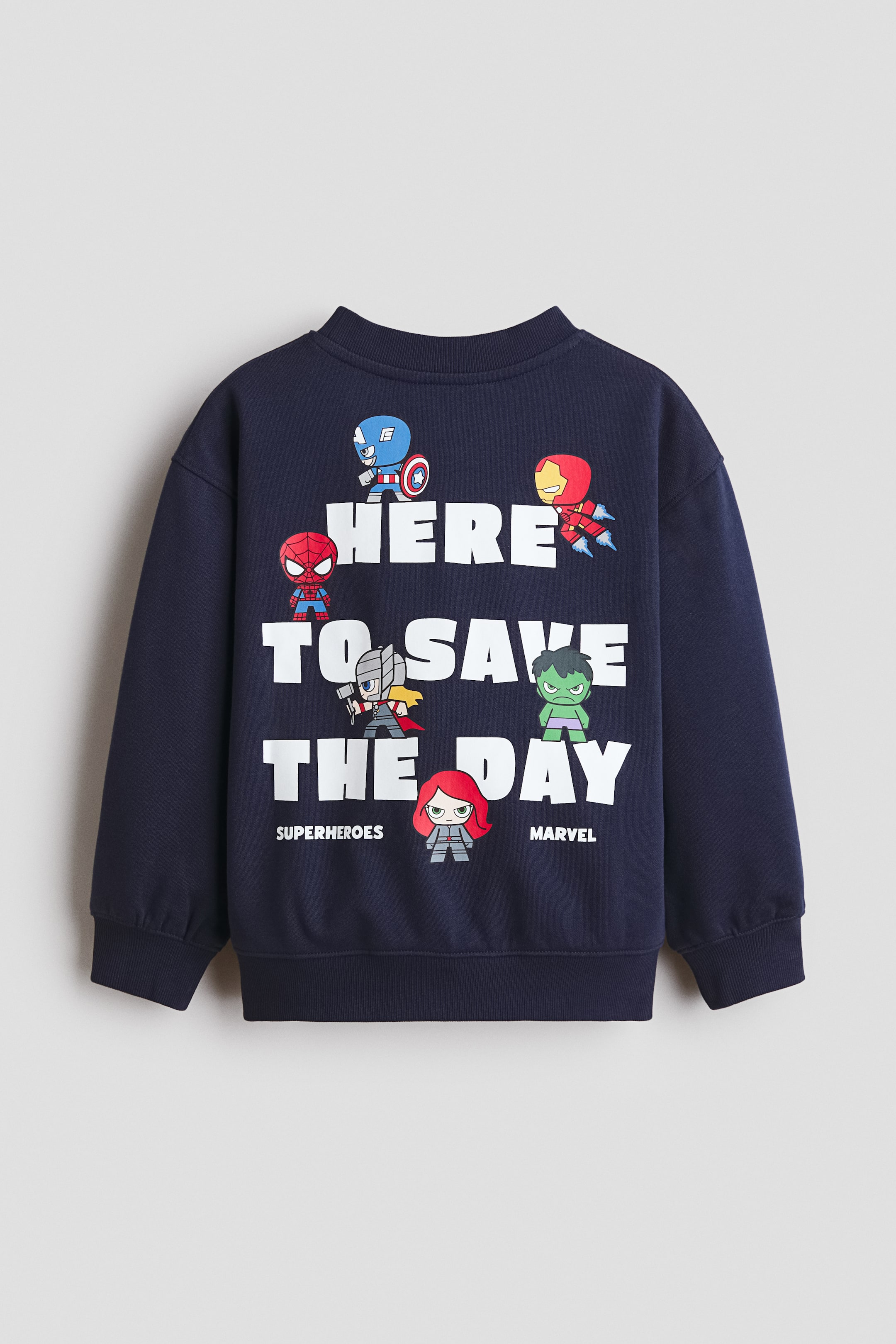 Printed Brushed-Inside Sweatshirt
