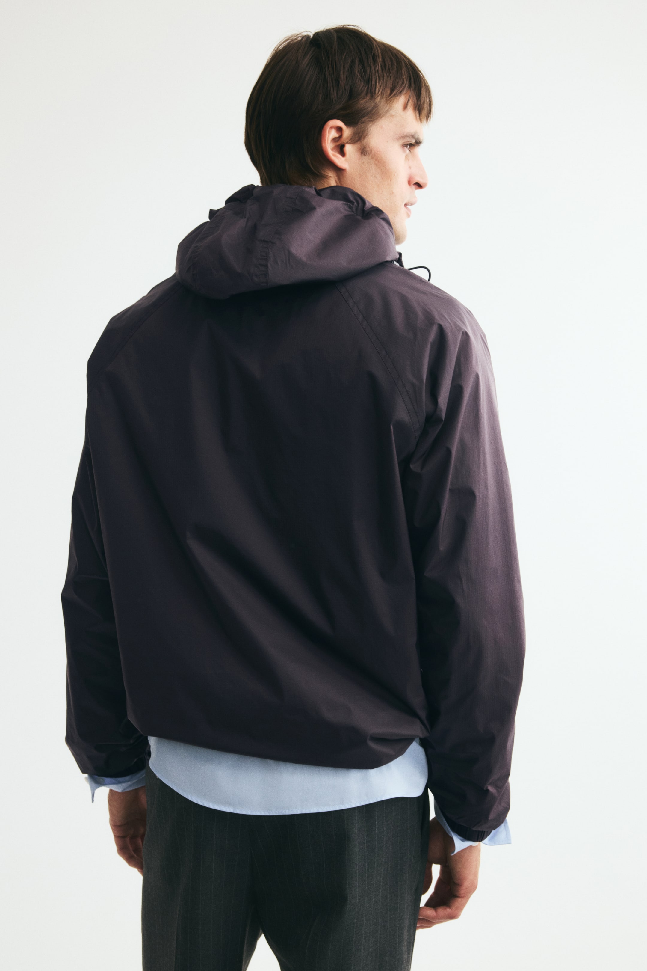 Veste coupe-vent en nylon