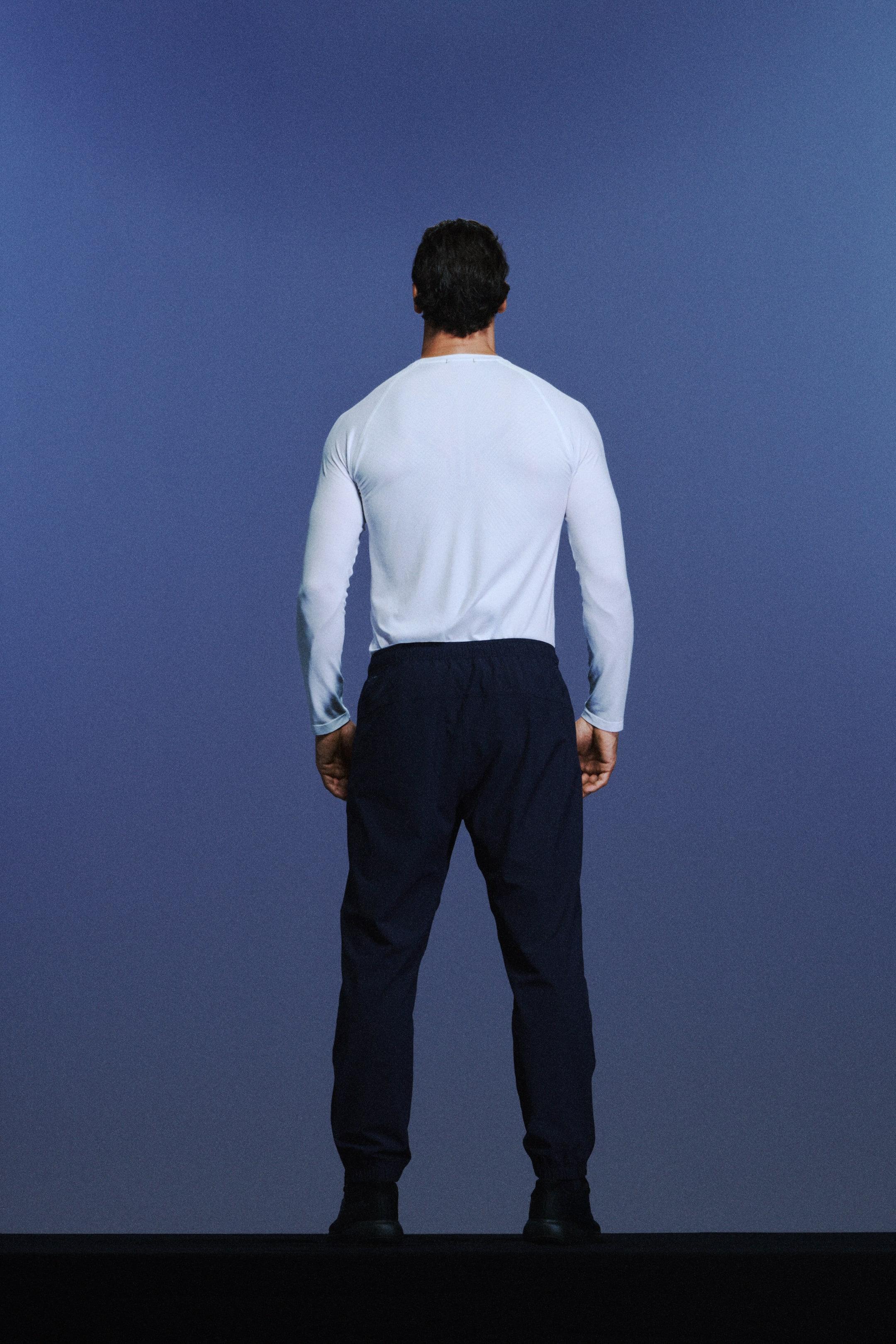 View larger image: Sports trousers with DryMove™ - Navy blue/Move Zlatan - Men | H&M HK 3