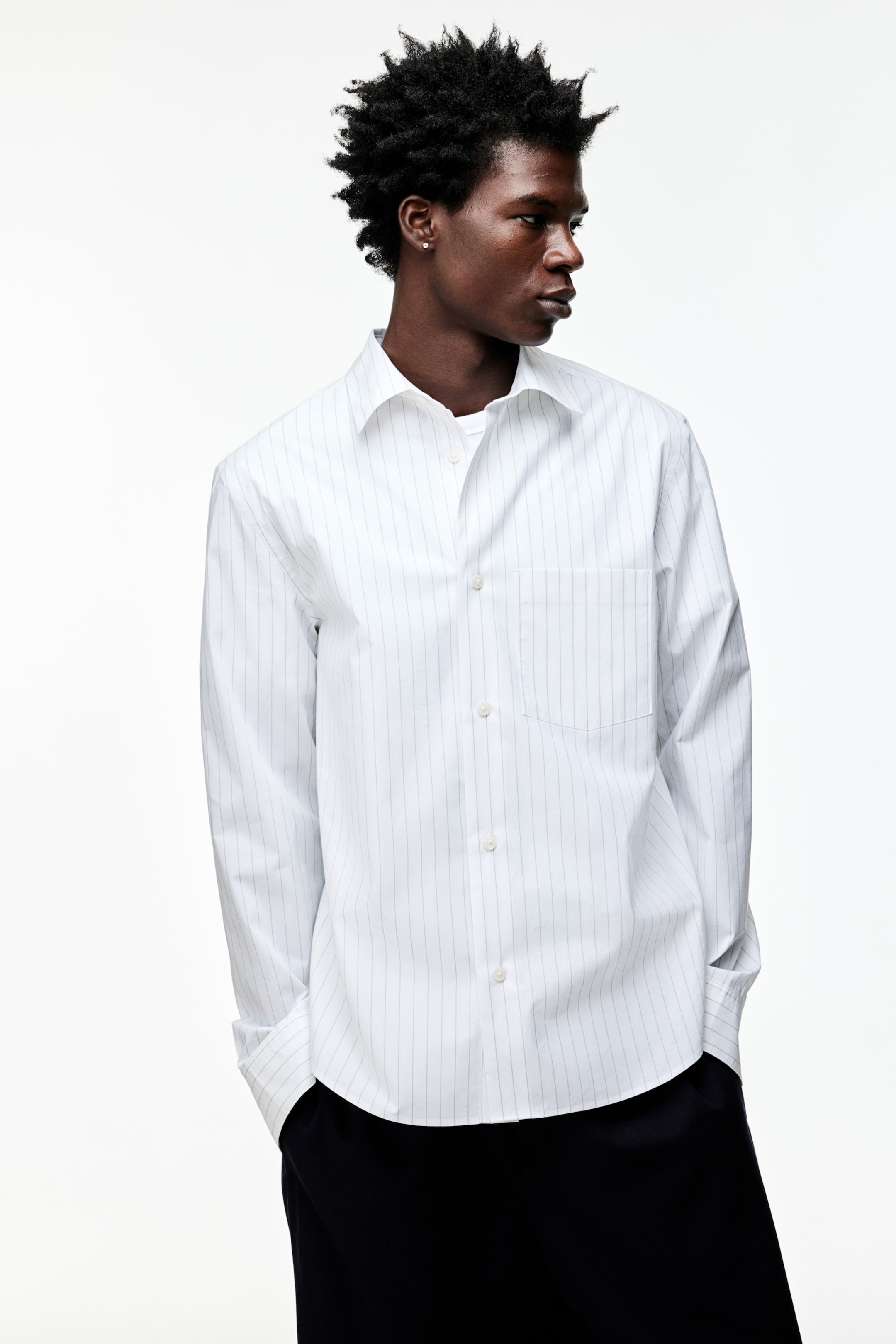 Regular Fit Poplin Shirt