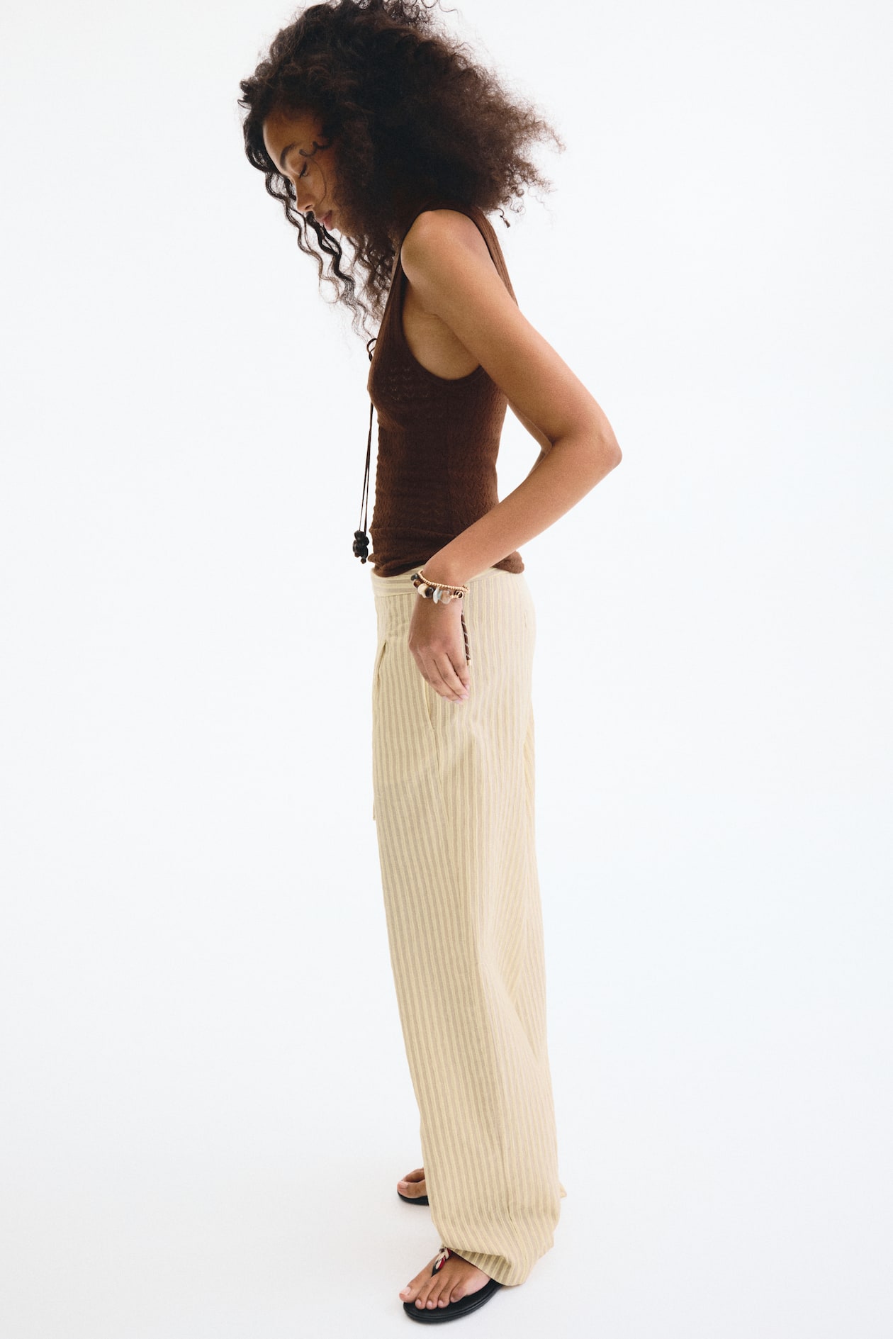 Tie-Detail Pants - image 2