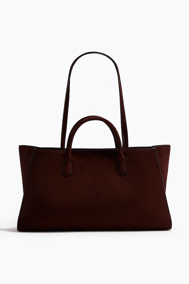 Tote bag - Dark red/Dark brown/Brown - 1