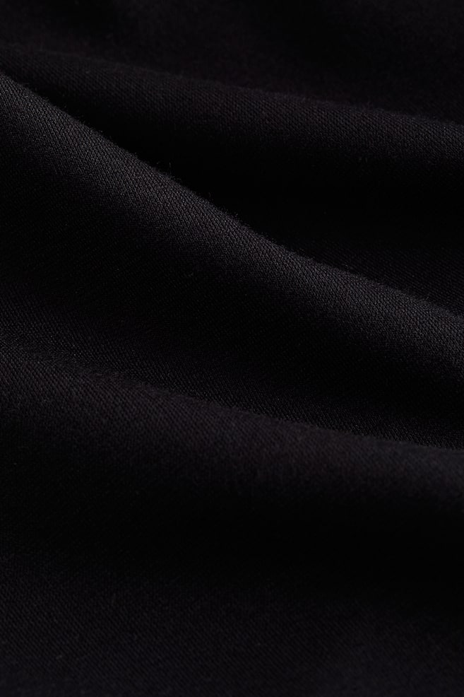 MAMA Heavy jersey skirt - Black - 3