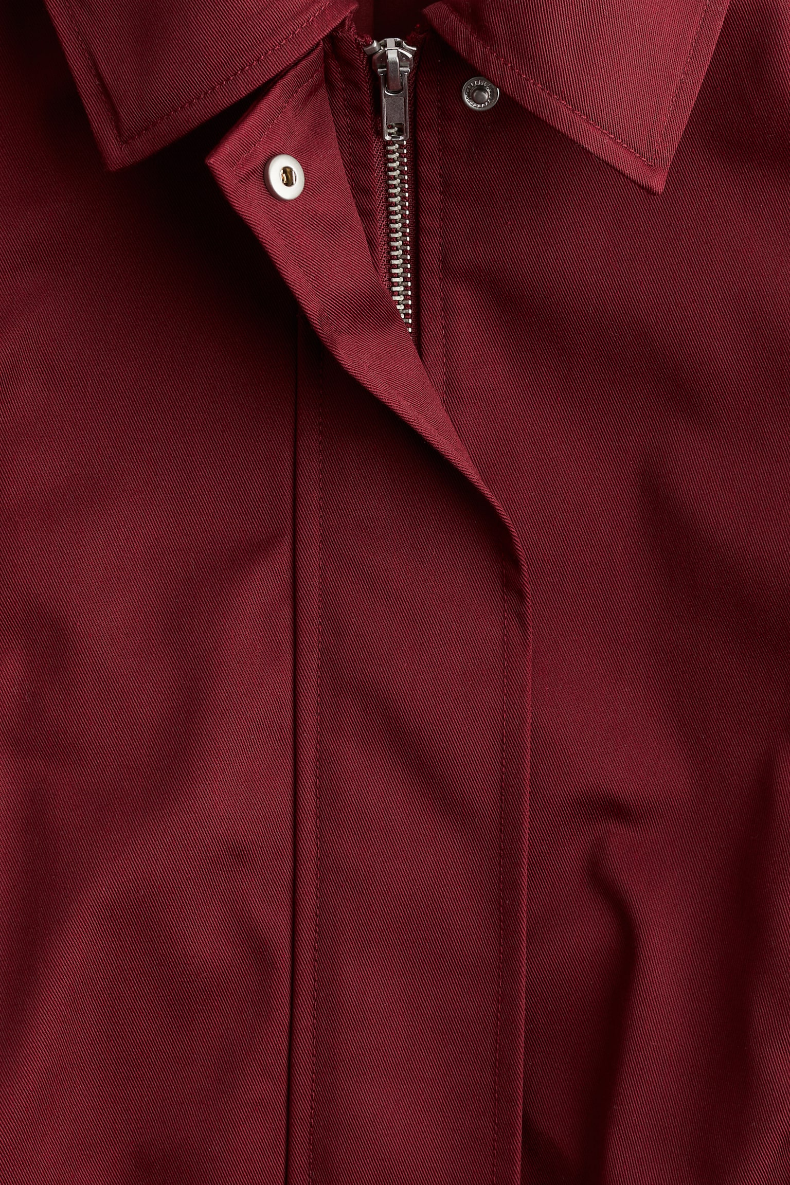 Shoulder-pad jacket - Burgundy - 6