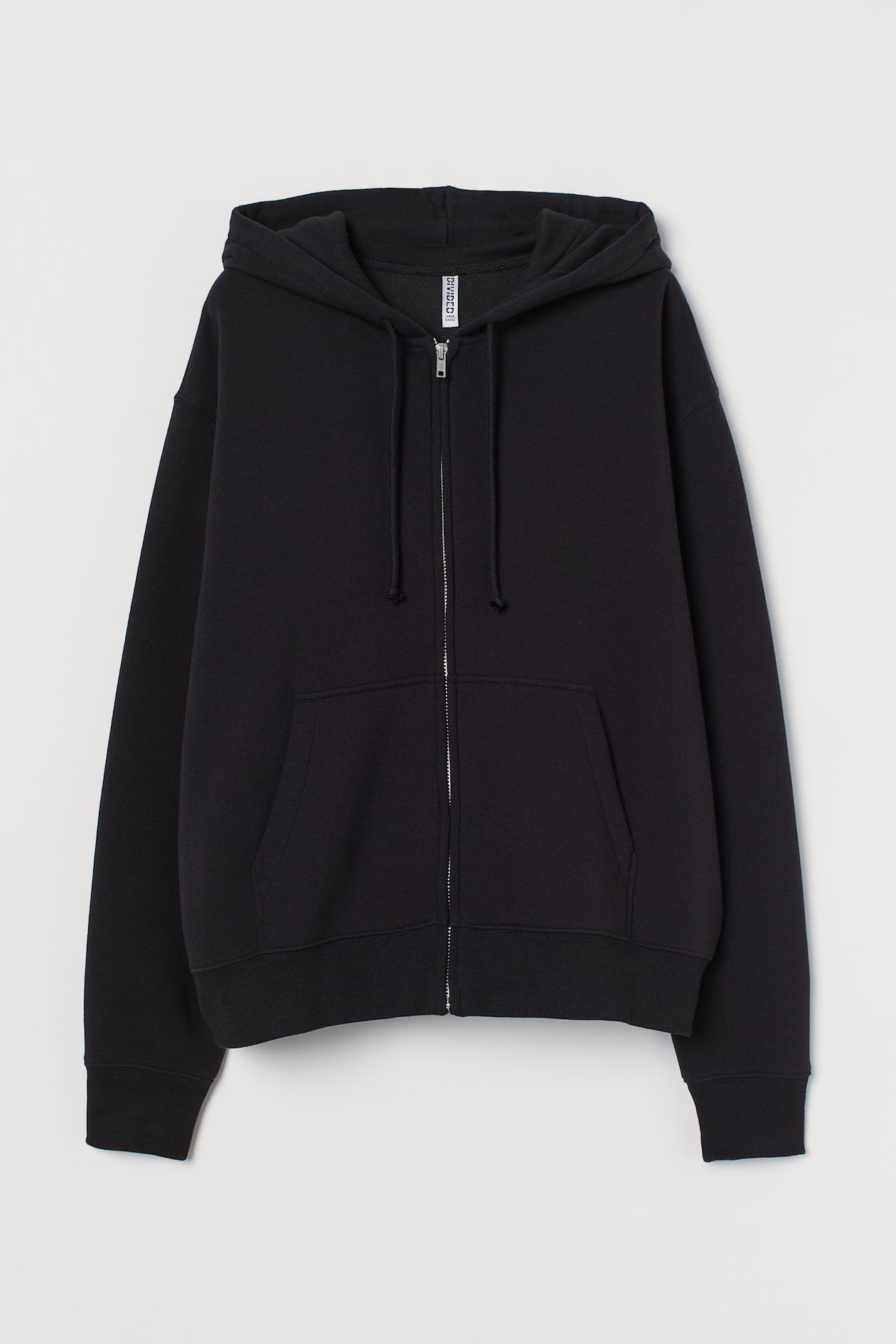 Hooded Jacket - Long sleeve - Regular length - Black - Ladies | H&M US