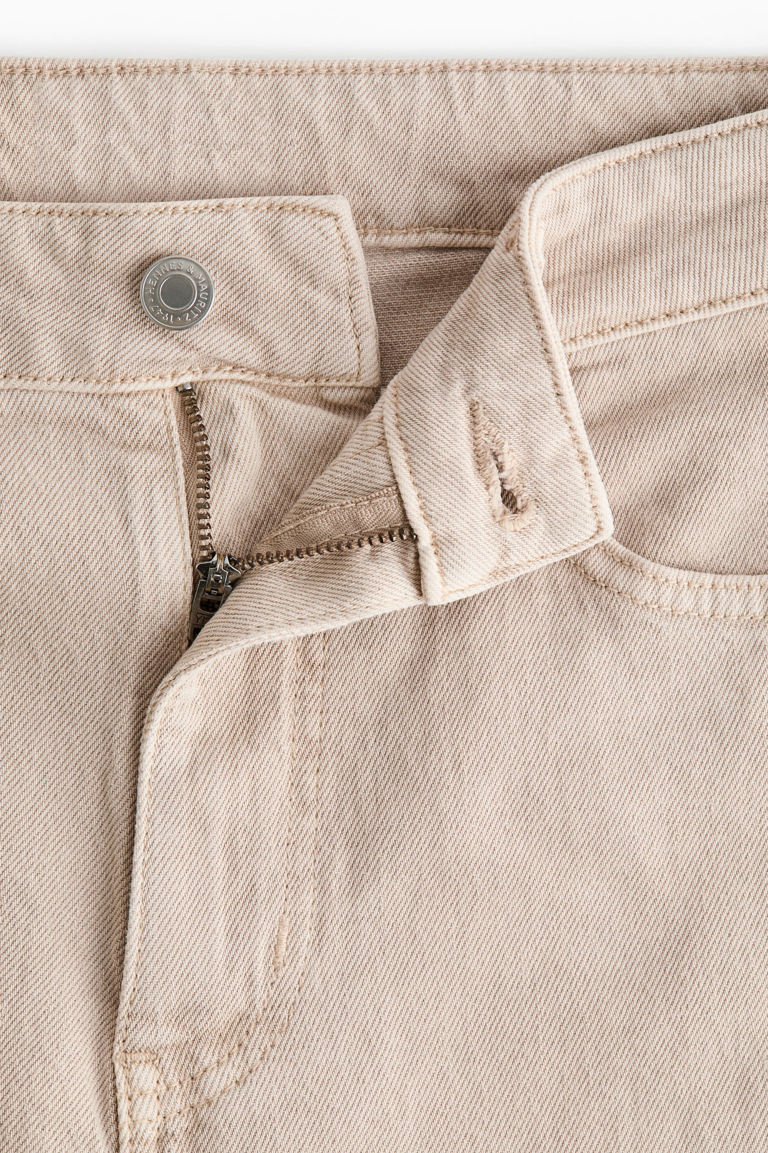Jean Mom à la cheville près du corps taille haute - Beige clair/Blanc/Bleu denim foncé/Bleu denim clair/Bleu denim foncé/Bleu denim/Bleu denim foncé/Bleu denim/Crème/Bleu denim/Bleu denim - 3