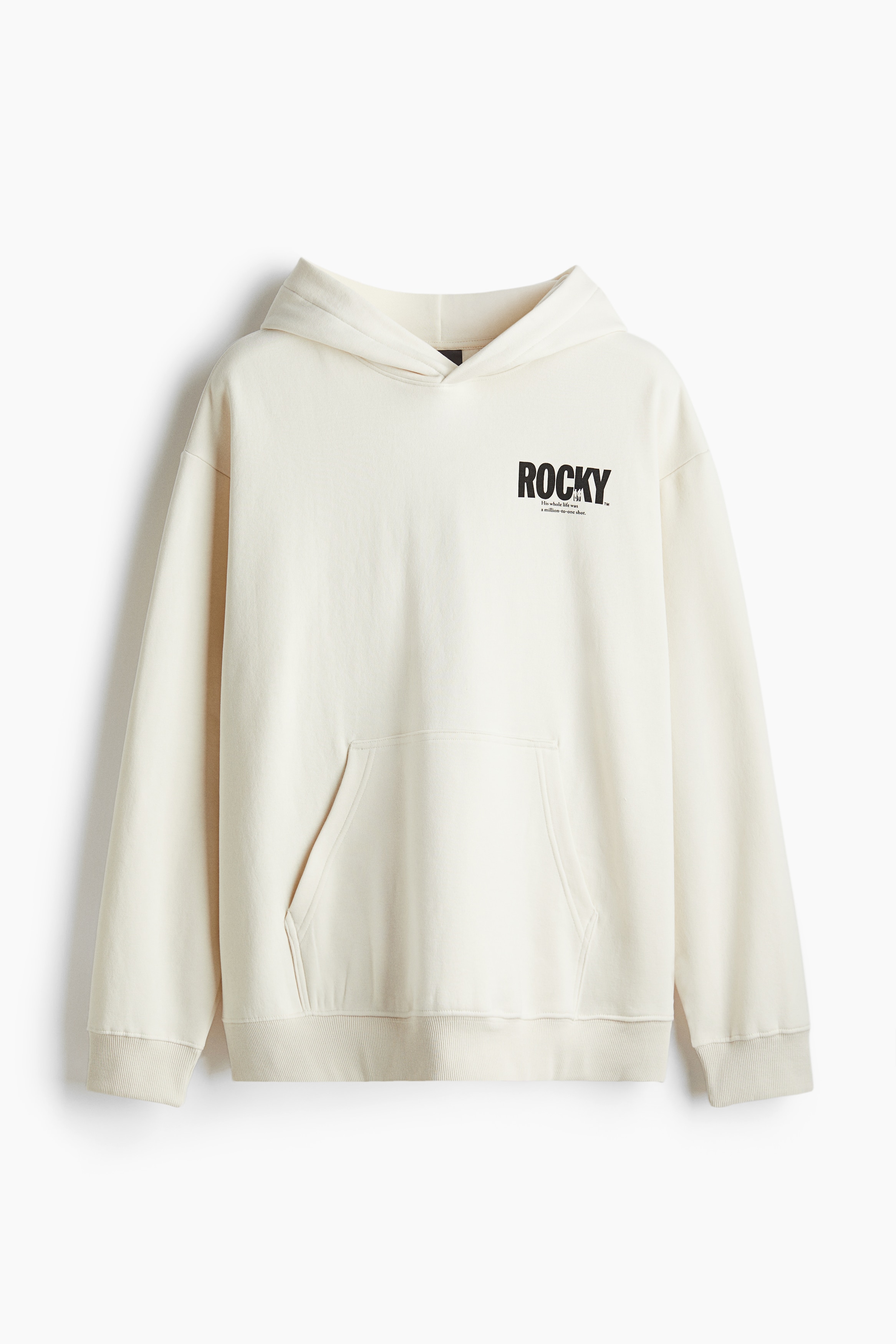 Men's Cream/Rocky Loose Fit Hoodie | H&M