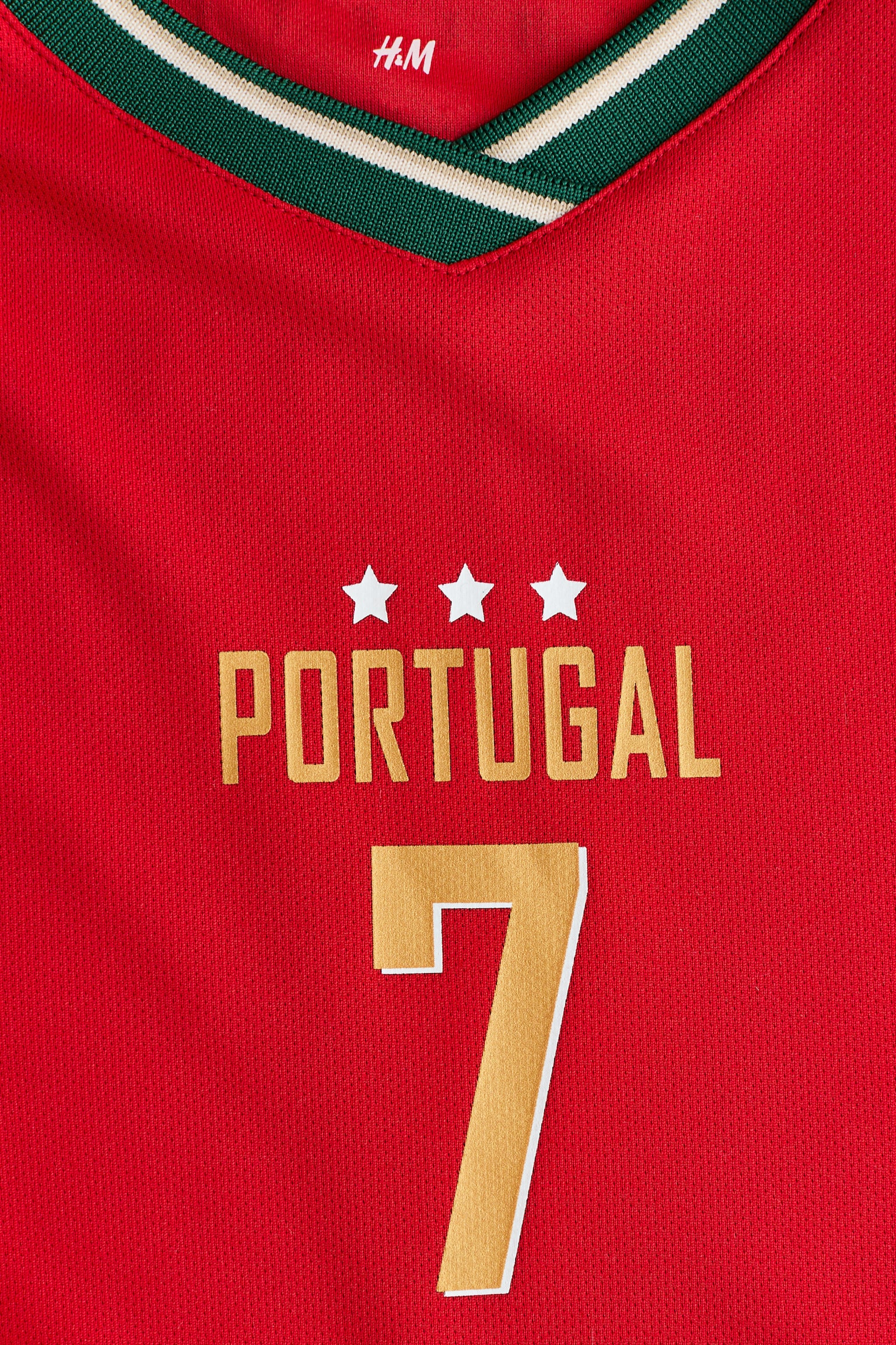 Printed football shirt-Red/Portugal - 2