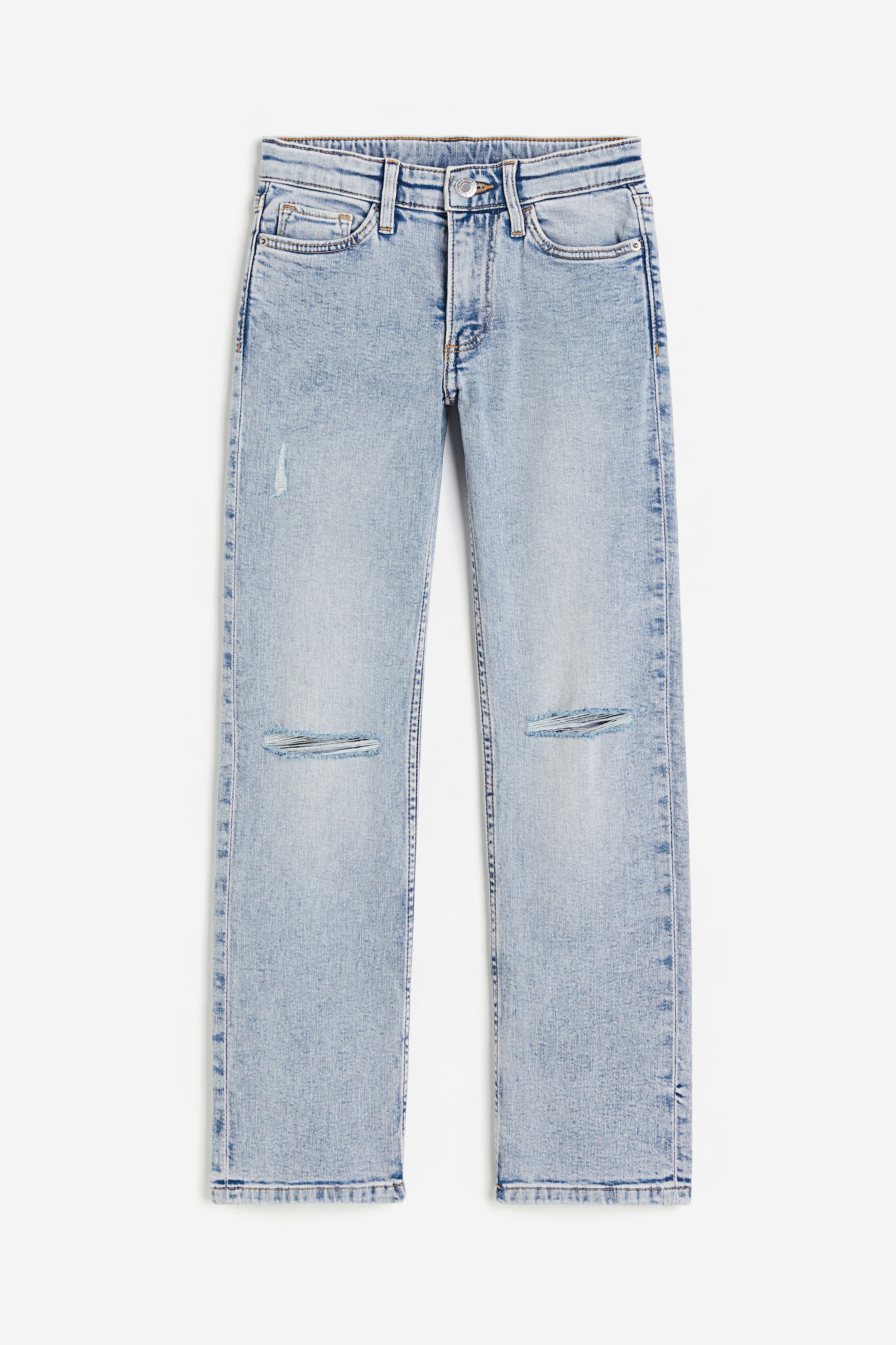 Straight Leg Low Jeans