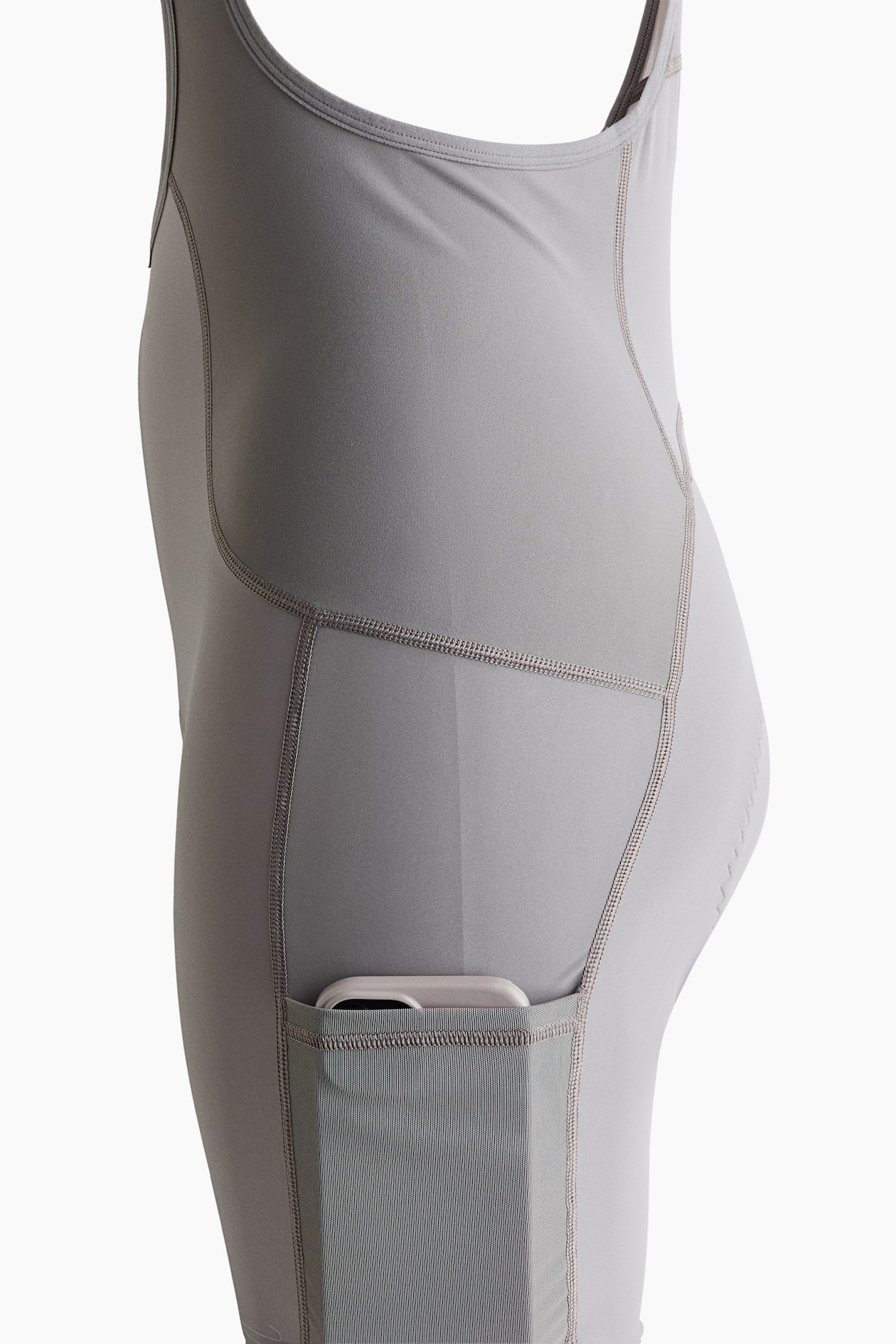 Mid-Length Cycling Bib Shorts with DryMove - image 4
