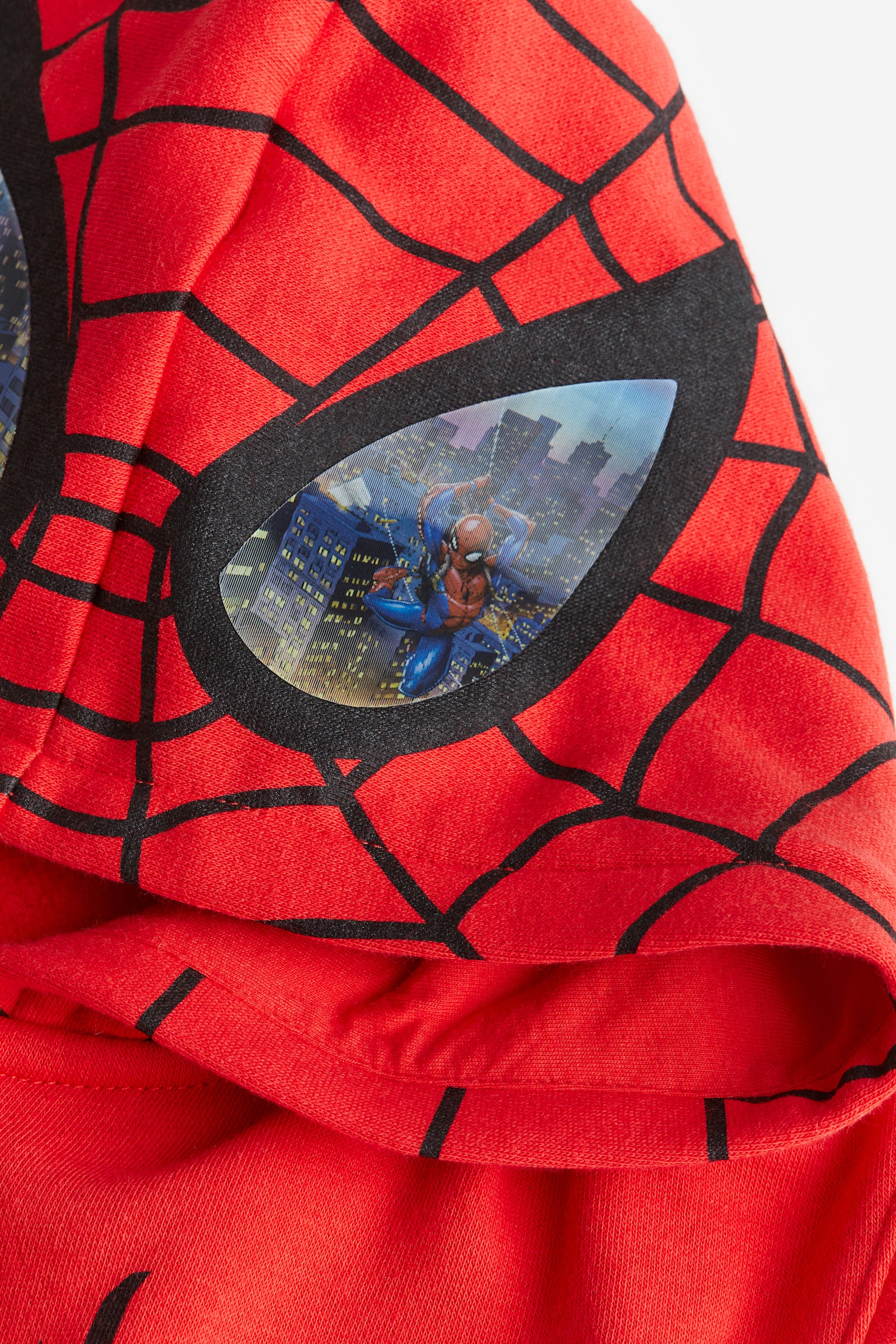 Bedruckte Hoodiejacke - Rot/Spiderman/Blau/Sonic der Igel - 4