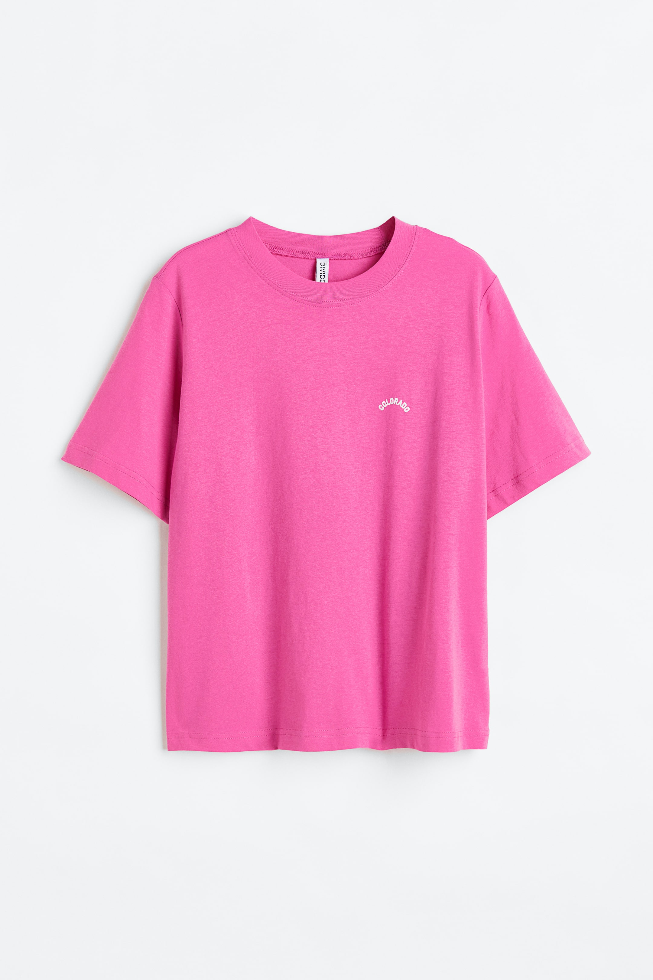 Xem ảnh lớn hơn: Áo thun in hình - Màu hồng/Colorado - Ladies | H&M VN 1