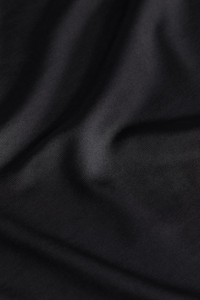 Jersey skirt - Black - 3