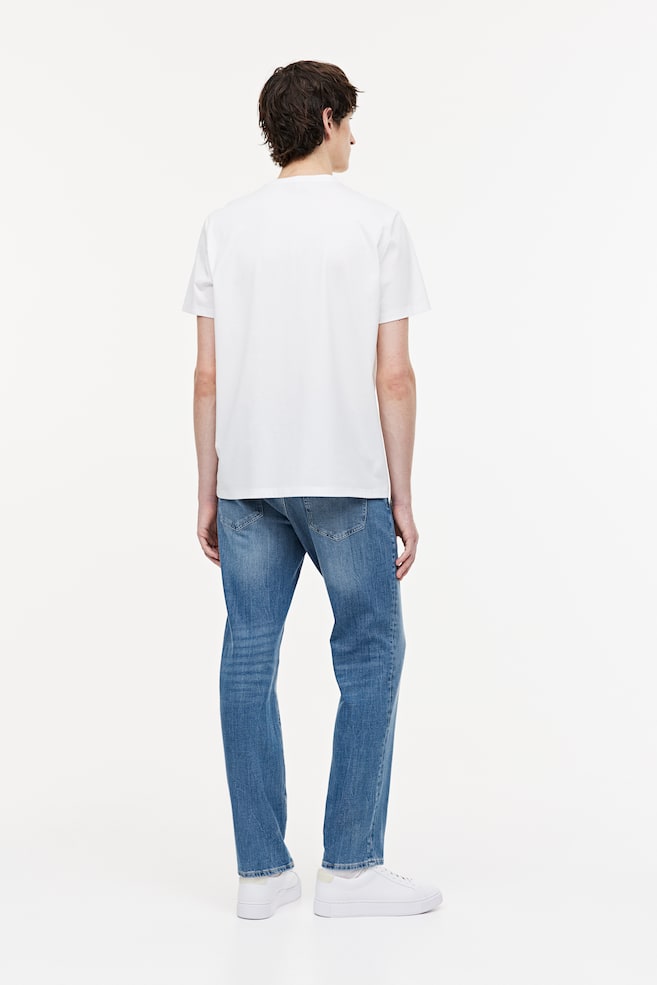 Xfit® Straight Regular Jeans - Denimblå/Blå/Mørkegrå/Grå - 3