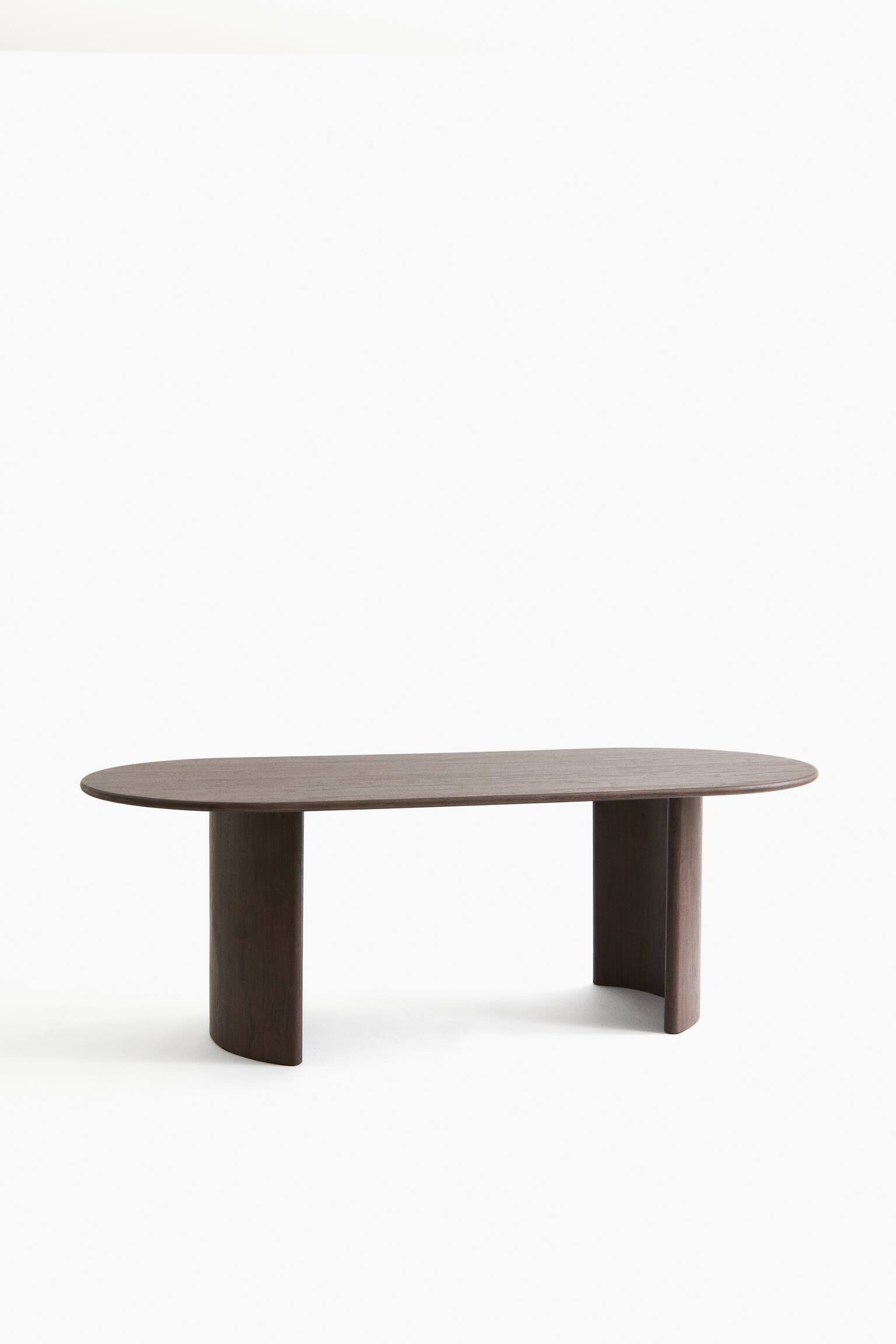 Stor Spisebord - Mdf, Mocca - 8