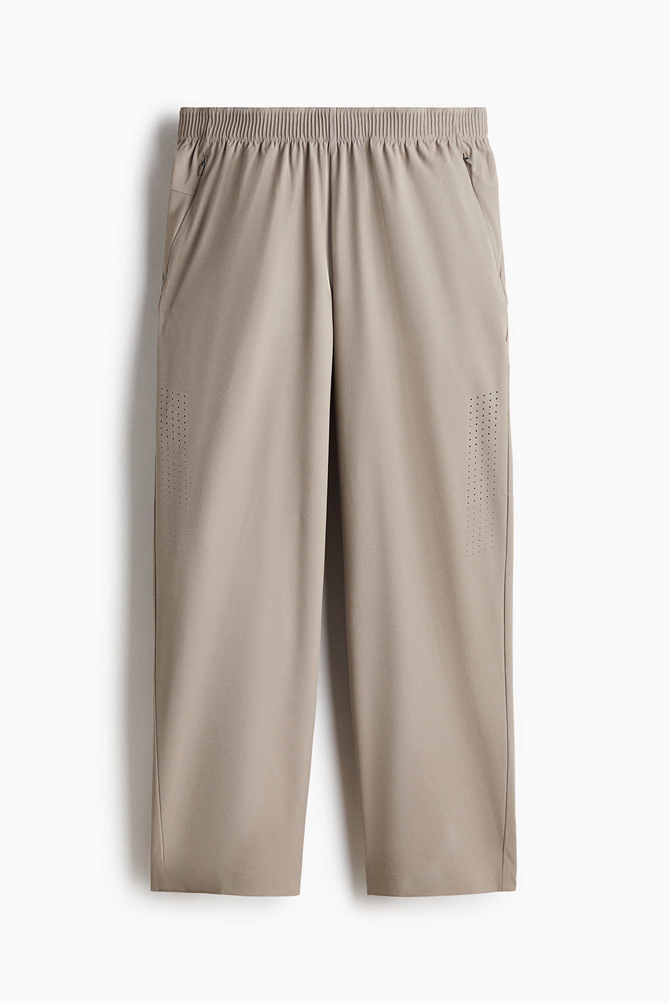 Regular-Fit Track Pants with DryMove™ - Beige/Dark gray/Black