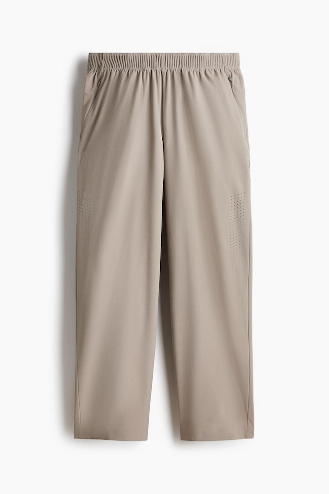 Regular-Fit Track Pants with DryMove™ - Beige/Dark brown/Dark gray/Black/Dark gray - 1