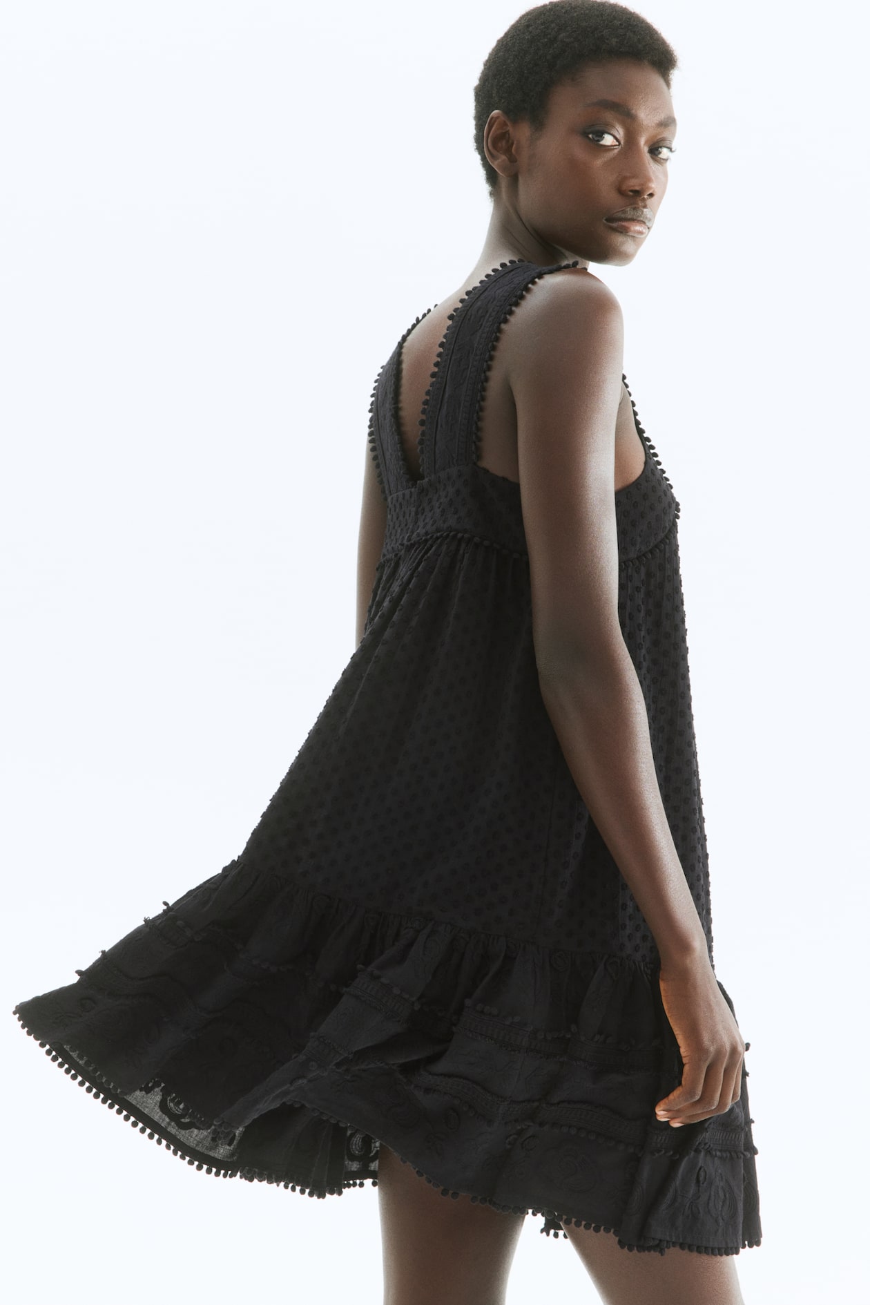 Embroidered Cotton Dress - image 3