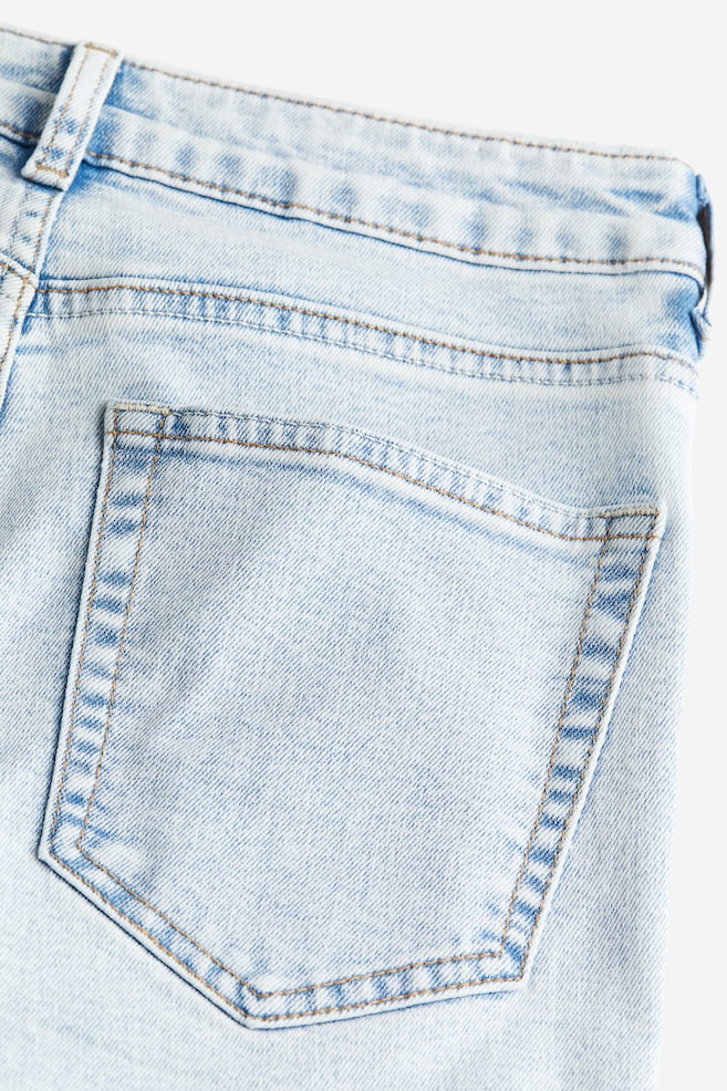 Flared High Jeans - Sart denimblå/Lys denimblå/Sart denimblå/Sort/Sort - 5