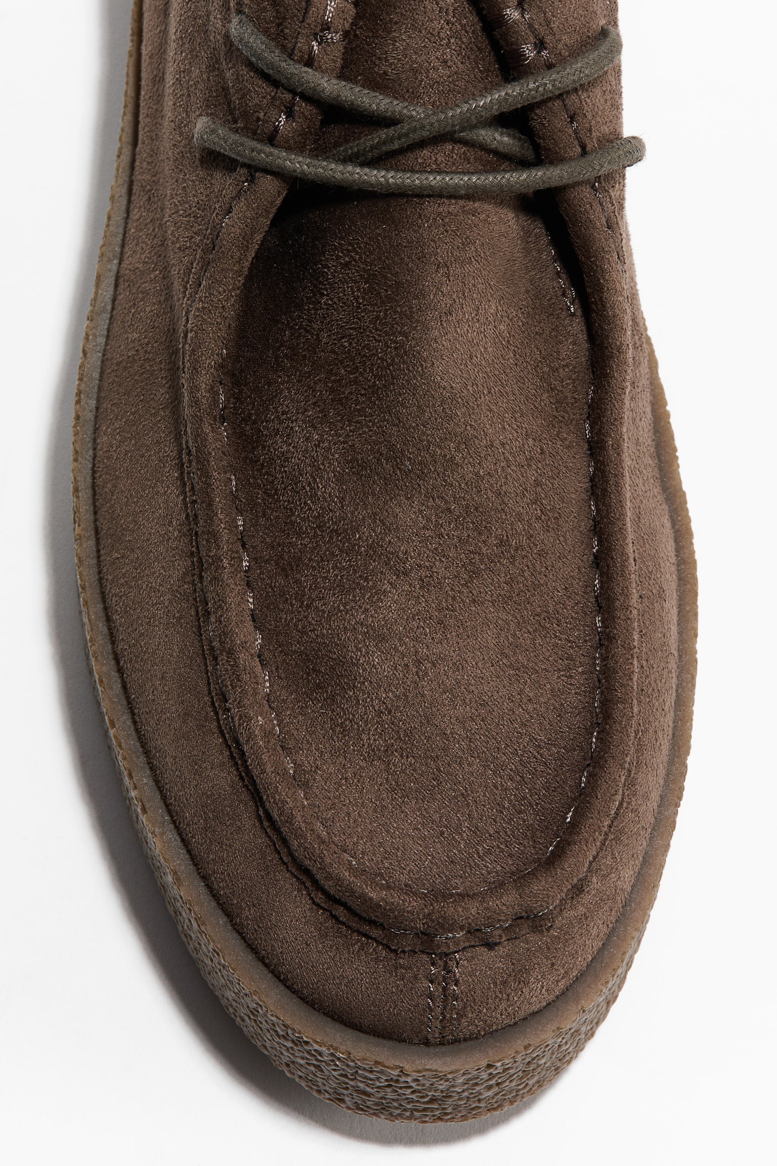 Moccasin-seam shoes - Brown/Beige - 3